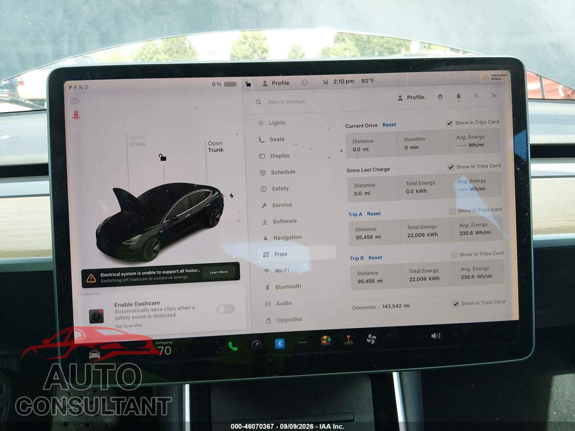 TESLA MODEL 3 2019 - 5YJ3E1EA2KF316901