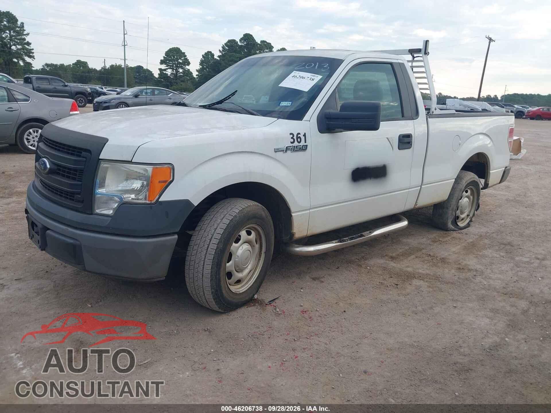 FORD F150 2013 - 1FTMF1CM4DKE77609