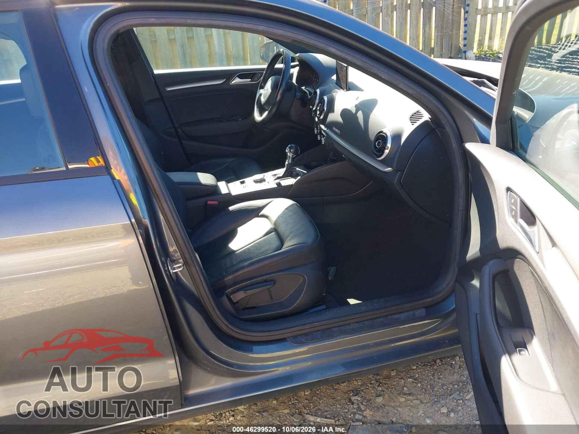AUDI A3 2016 - WAUB8GFF3G1075427