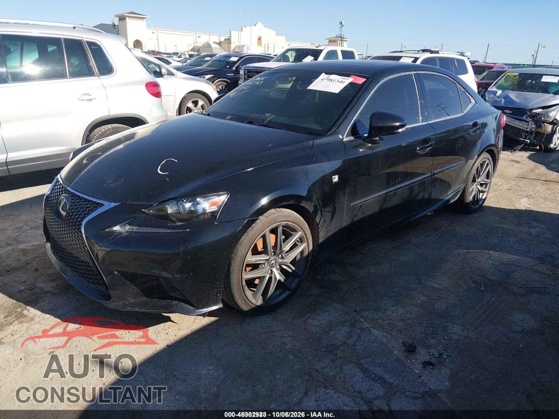 LEXUS IS 250 2014 - JTHBF1D29E5031121