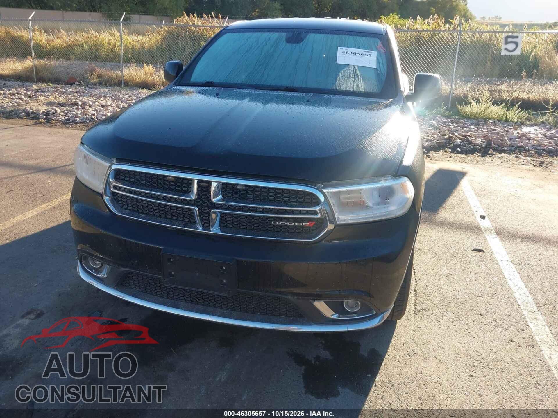 DODGE DURANGO 2014 - 1C4RDJAG5EC381511