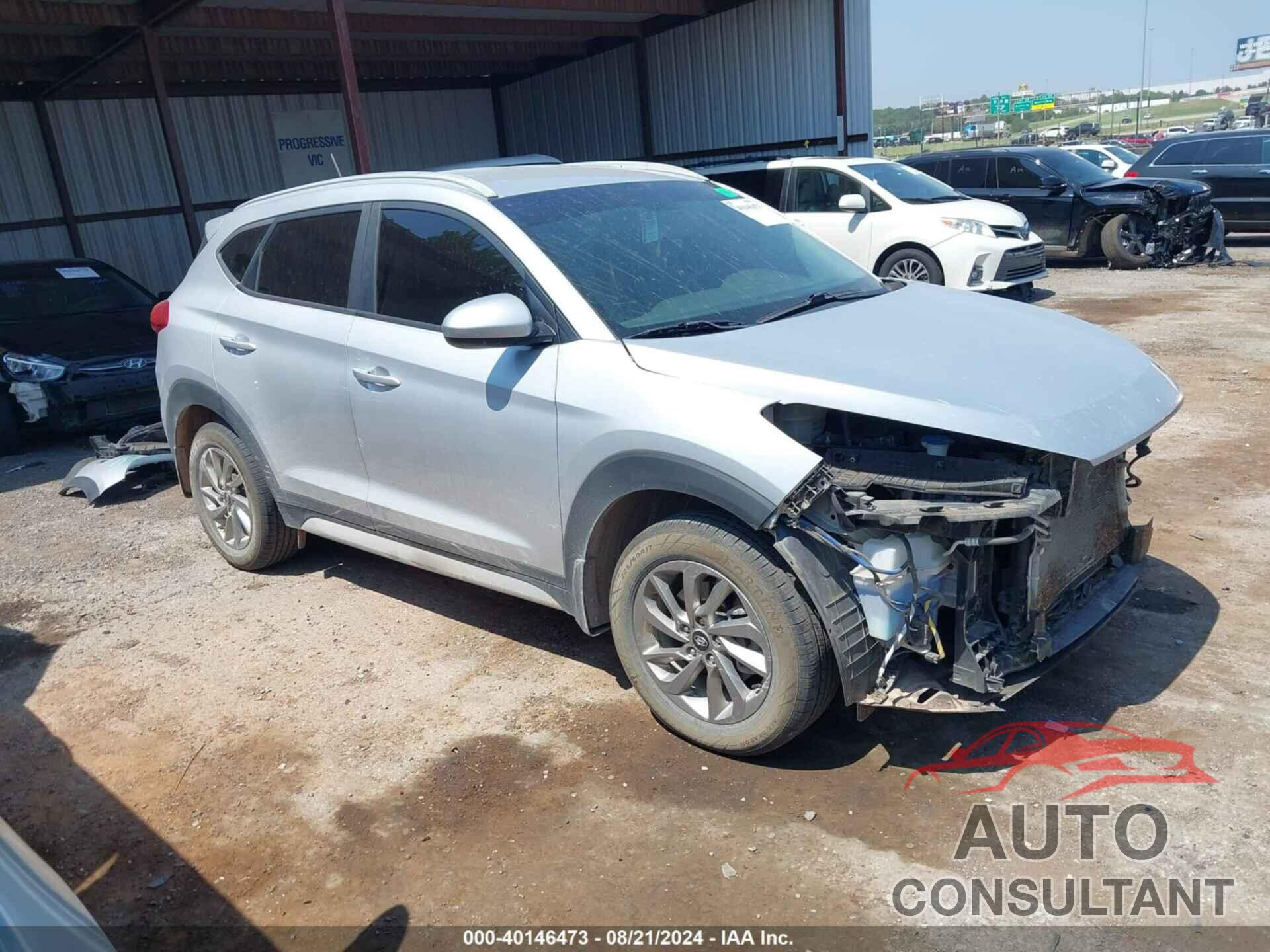 HYUNDAI TUCSON 2017 - KM8J3CA40HU484301