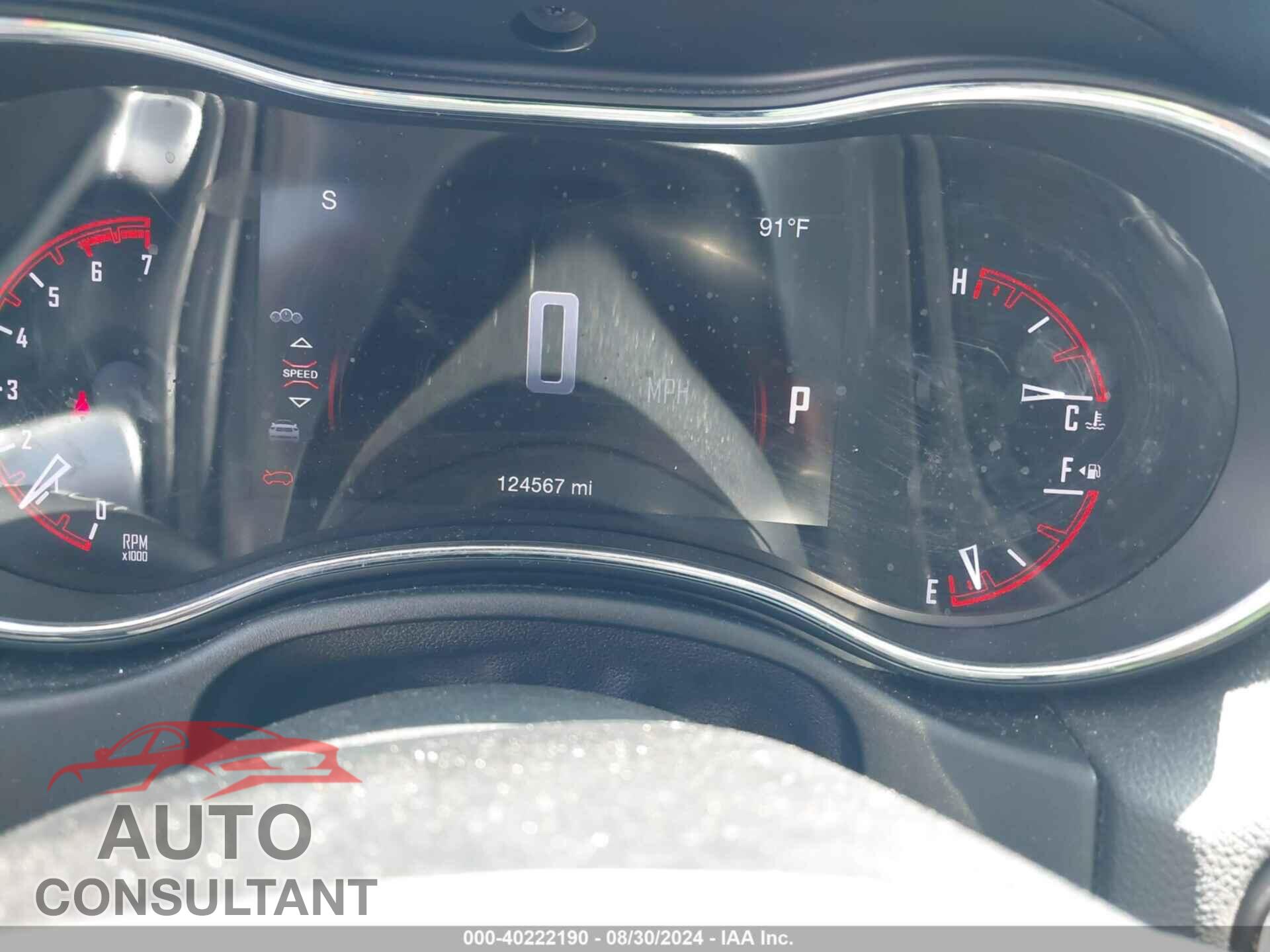 DODGE DURANGO 2017 - 1C4SDHCT2HC752763