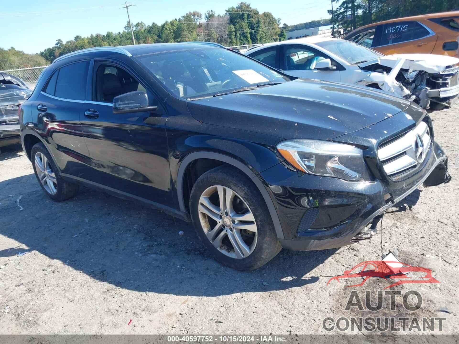 MERCEDES-BENZ GLA 250 2016 - WDCTG4GB9GJ267370