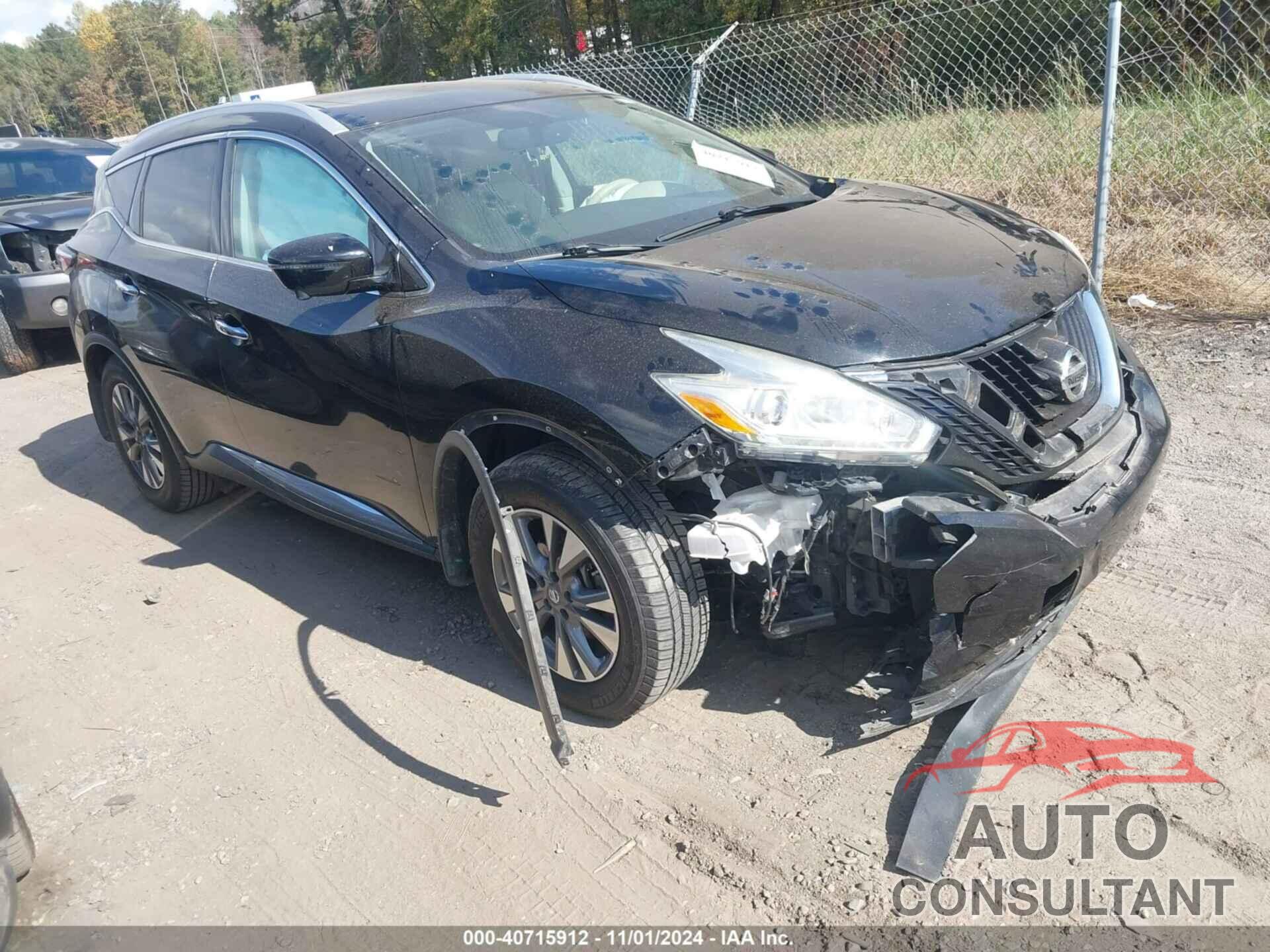 NISSAN MURANO 2017 - 5N1AZ2MG2HN106411
