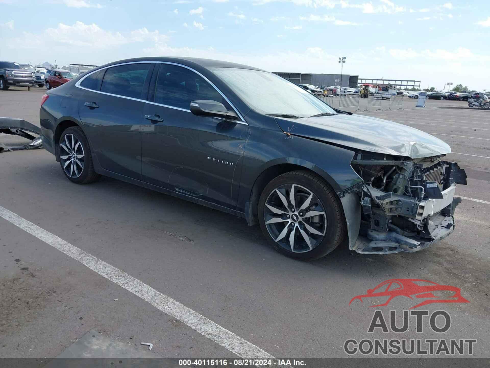 CHEVROLET MALIBU 2017 - 1G1ZE5ST9HF290110