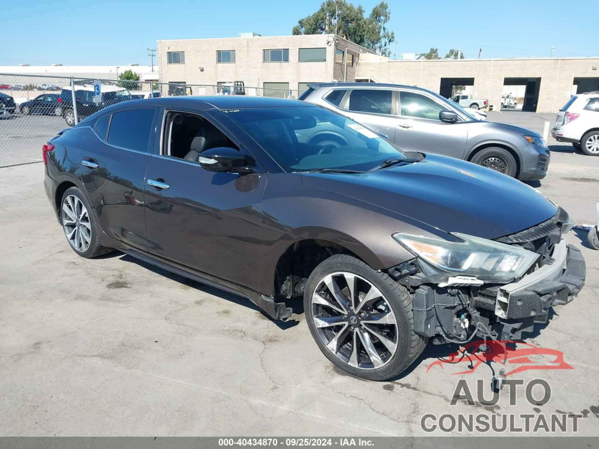 NISSAN MAXIMA 2016 - 1N4AA6AP7GC419929