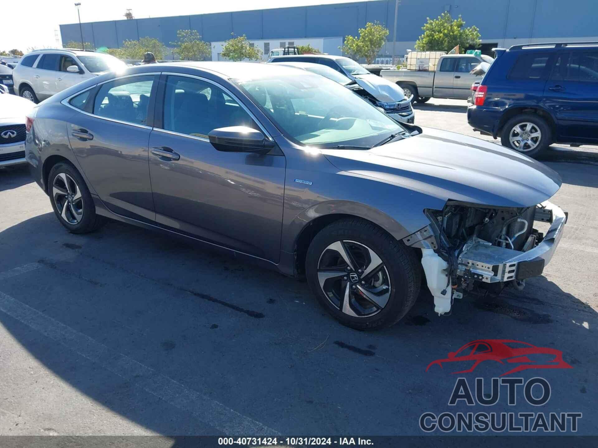 HONDA INSIGHT 2021 - 19XZE4F5XME011362