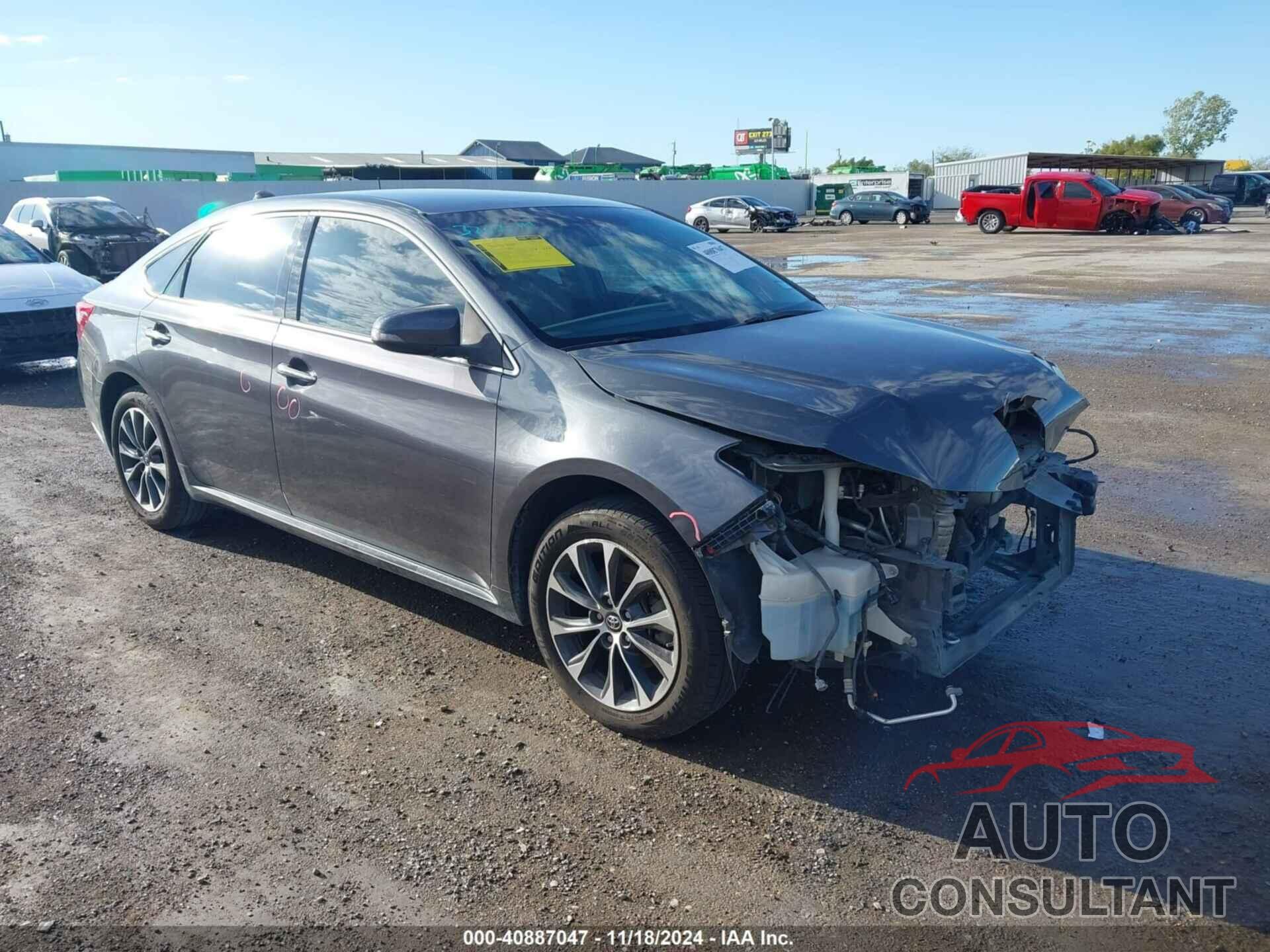 TOYOTA AVALON 2016 - 4T1BK1EB8GU217698