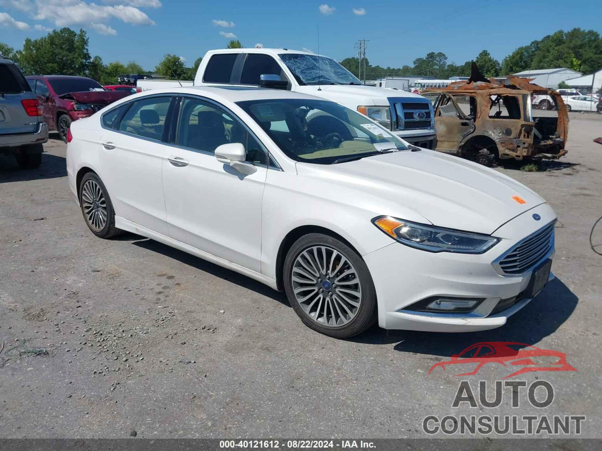 FORD FUSION 2017 - 3FA6P0K99HR118289