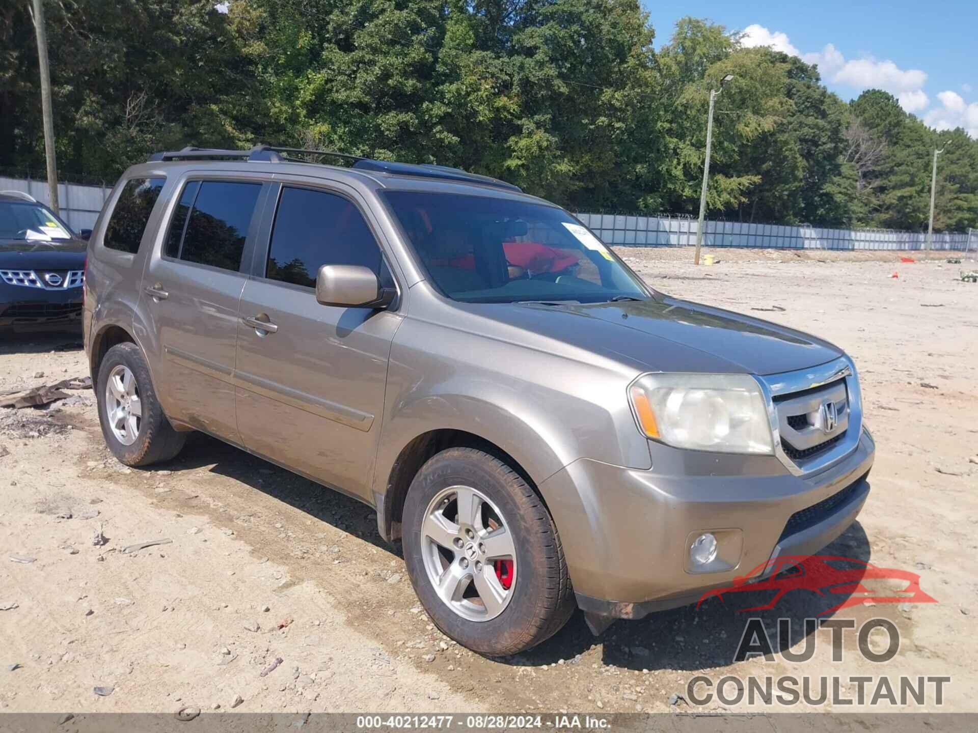 HONDA PILOT 2010 - 5FNYF3H51AB006315