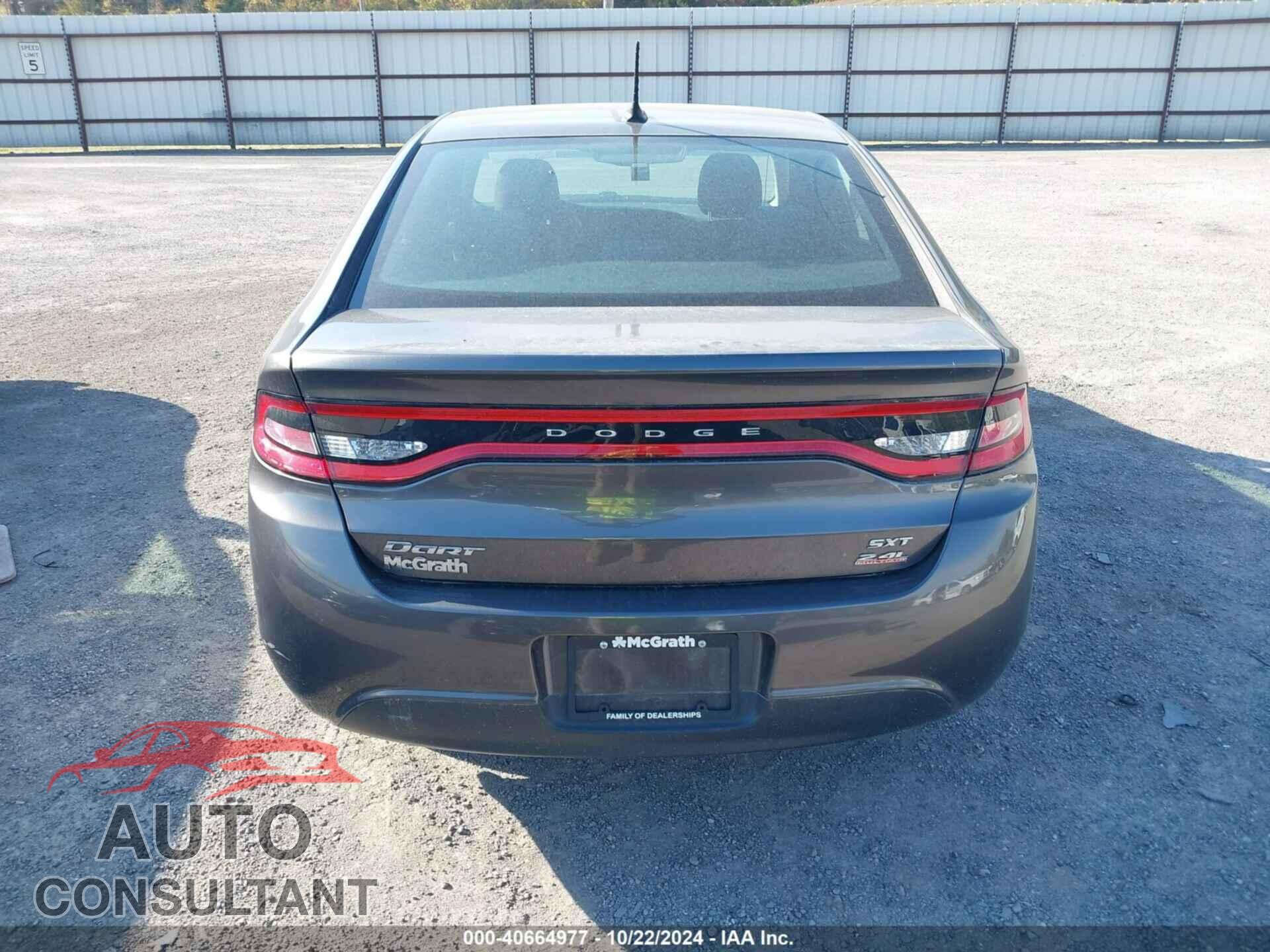DODGE DART 2014 - 1C3CDFBB2ED904293