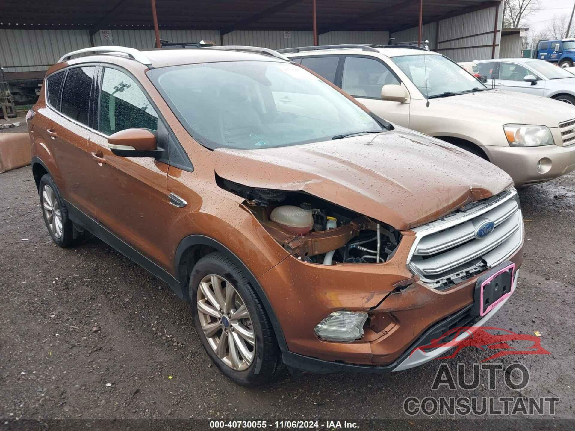 FORD ESCAPE 2017 - 1FMCU9J96HUA91018