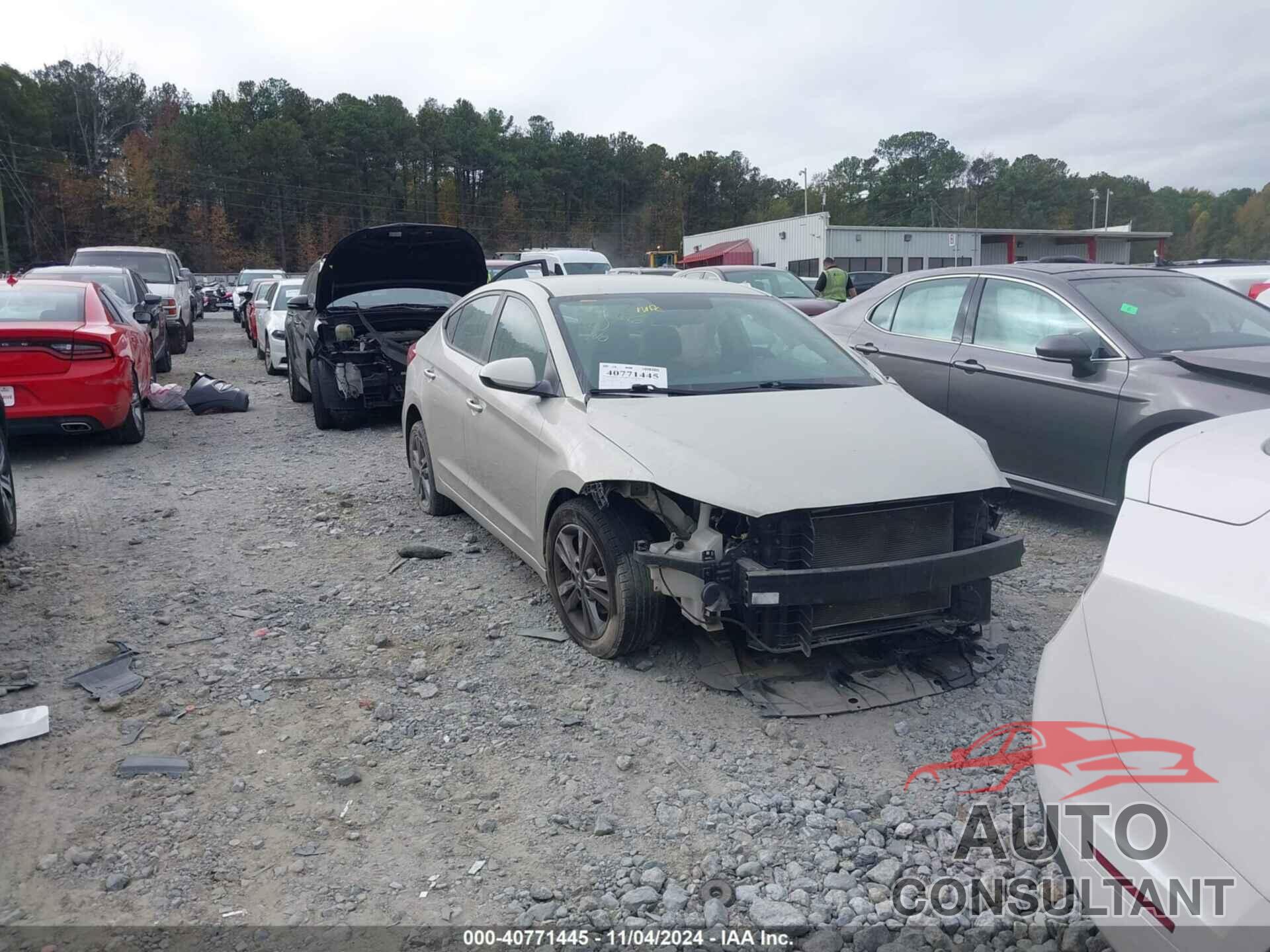 HYUNDAI ELANTRA 2017 - 5NPD84LF0HH000886