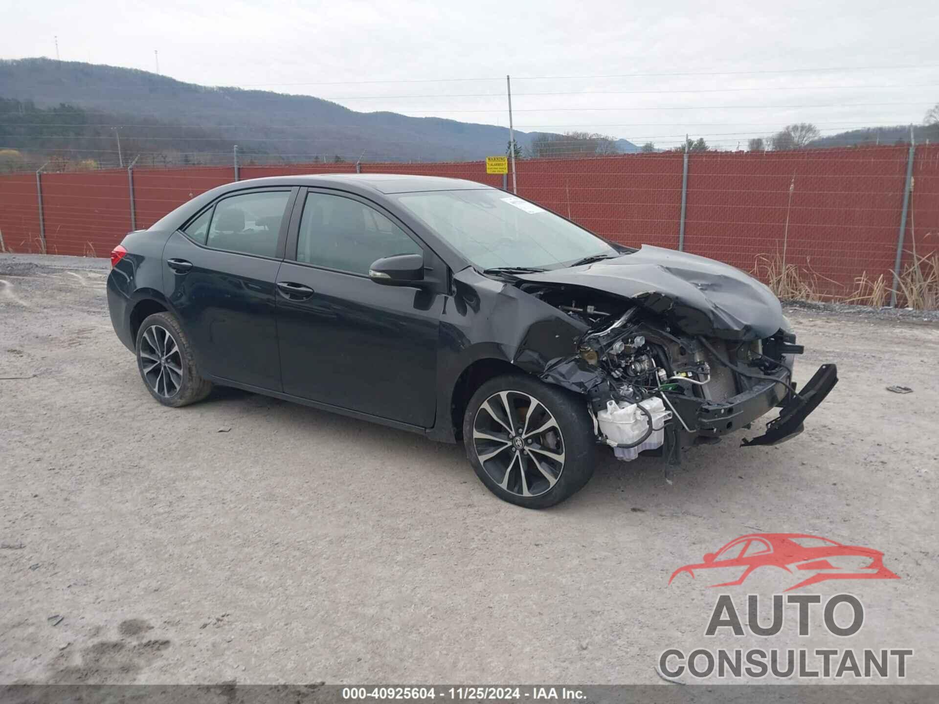 TOYOTA COROLLA 2018 - 2T1BURHE8JC977363