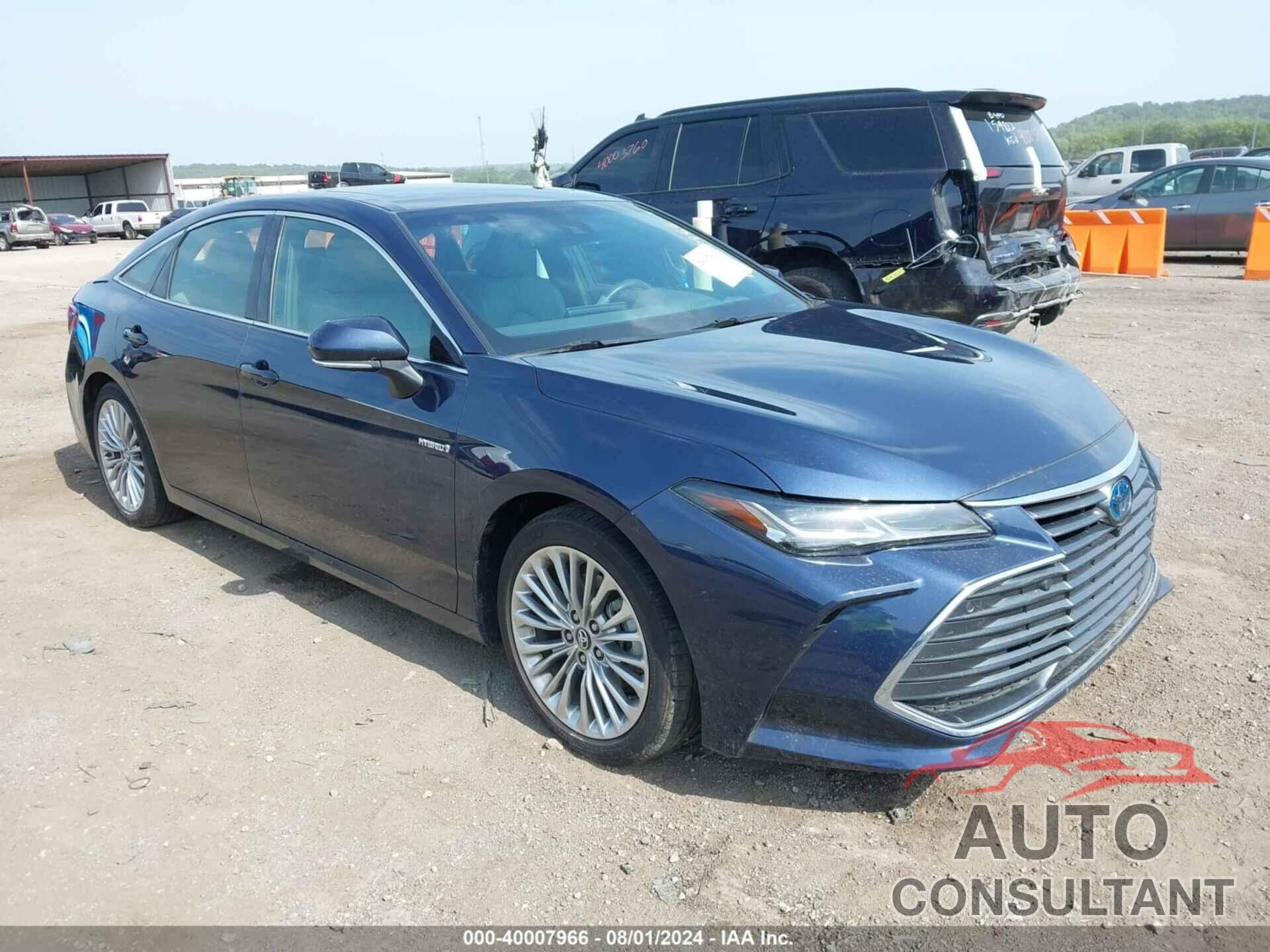 TOYOTA AVALON HYBRID 2020 - 4T1D21FB4LU013790