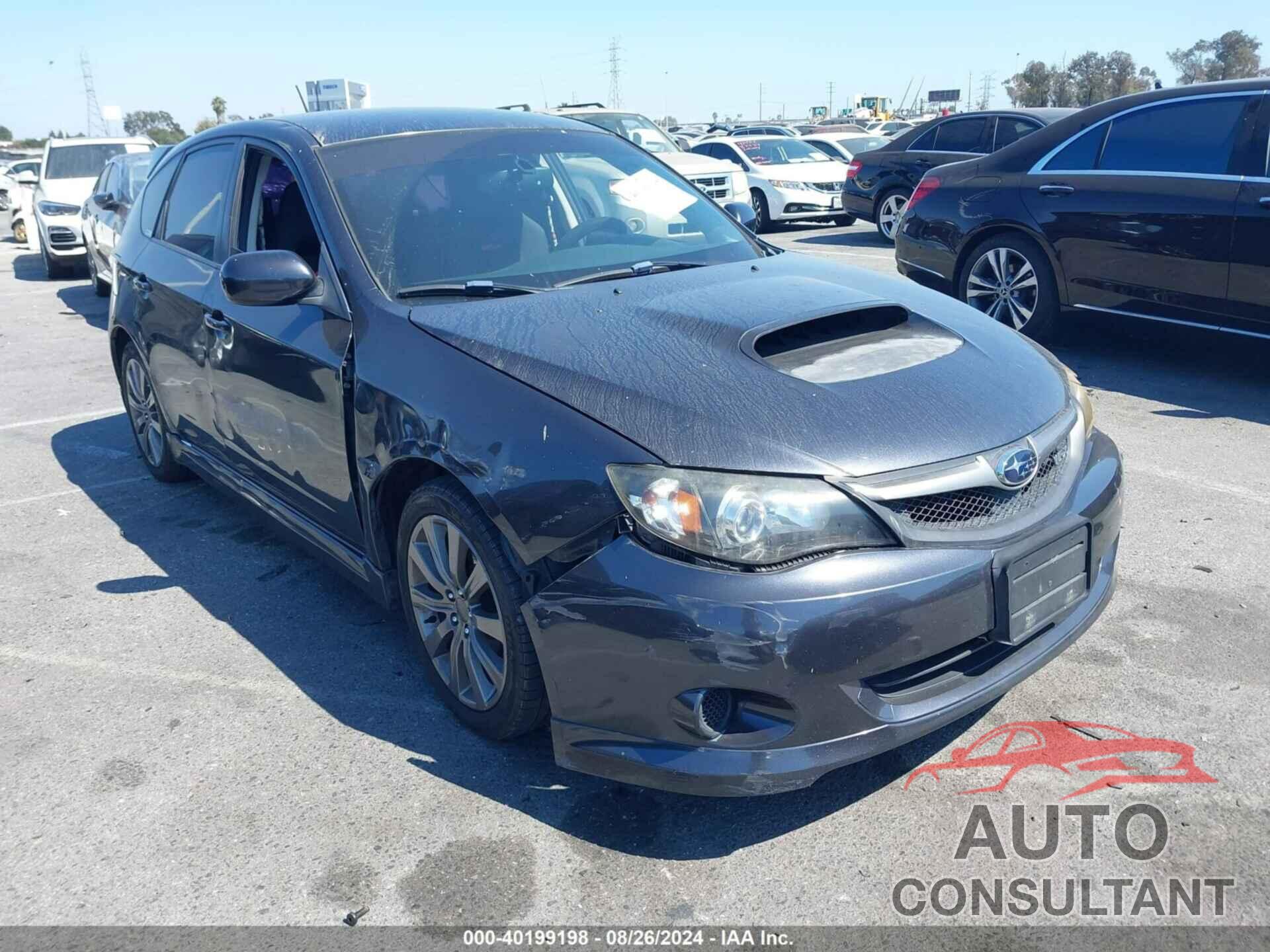 SUBARU IMPREZA 2009 - JF1GH76699G825265