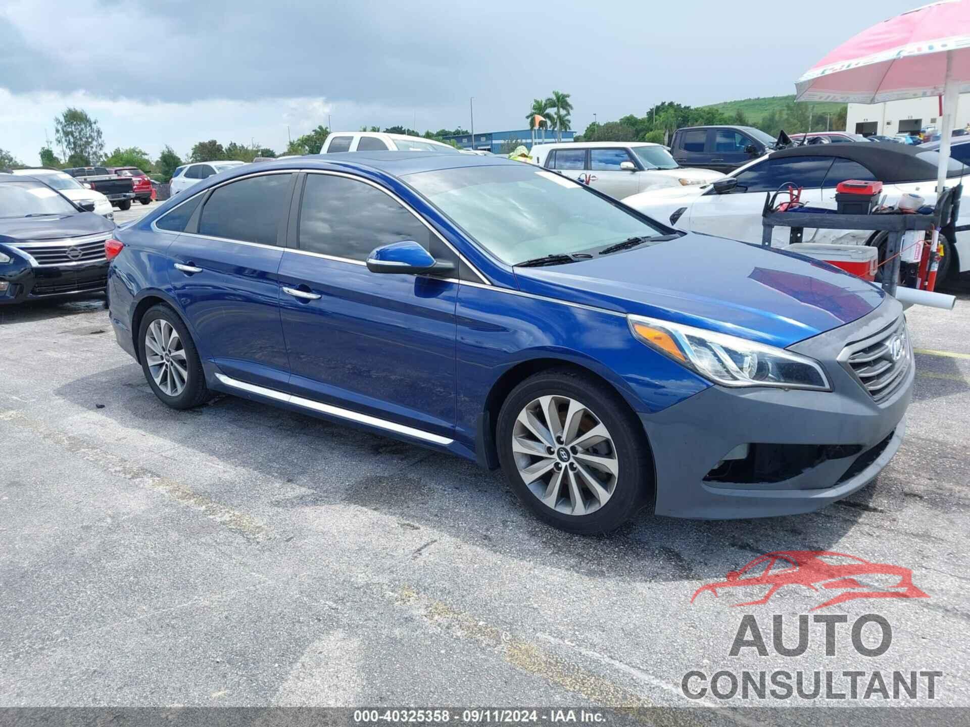 HYUNDAI SONATA 2017 - 5NPE34AF7HH552715