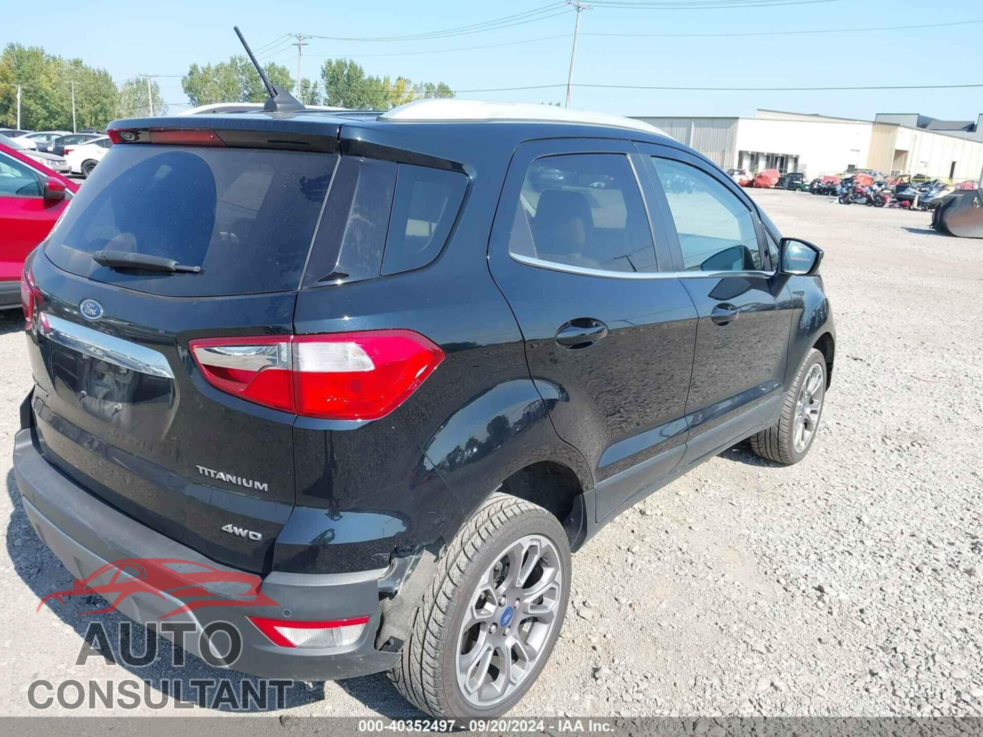FORD ECOSPORT 2019 - MAJ6S3KL2KC288317
