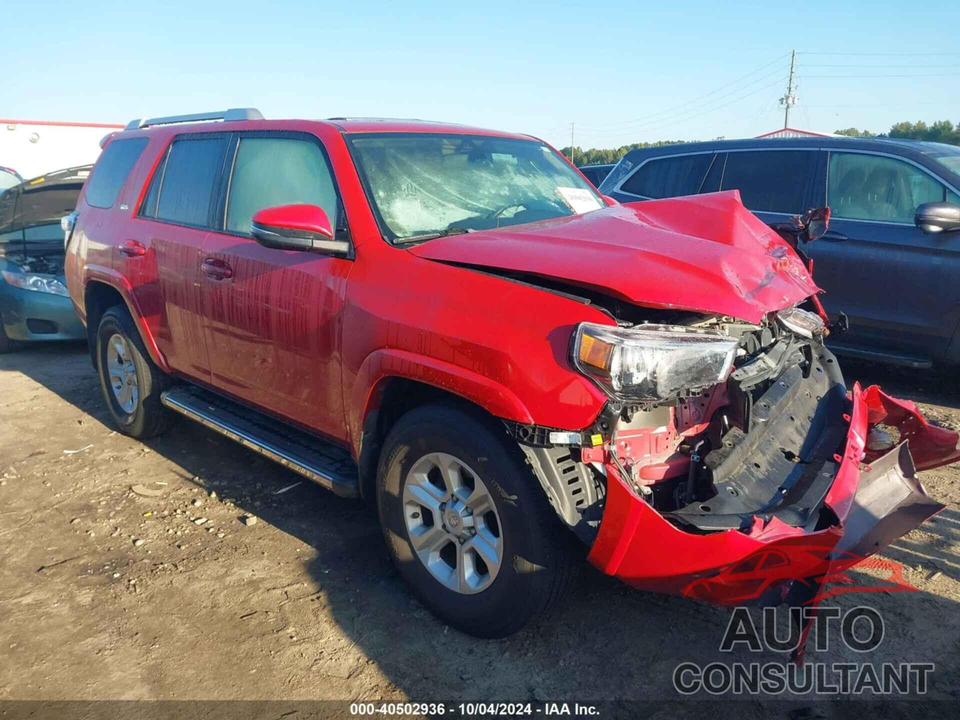 TOYOTA 4RUNNER 2016 - JTEZU5JR3G5133334