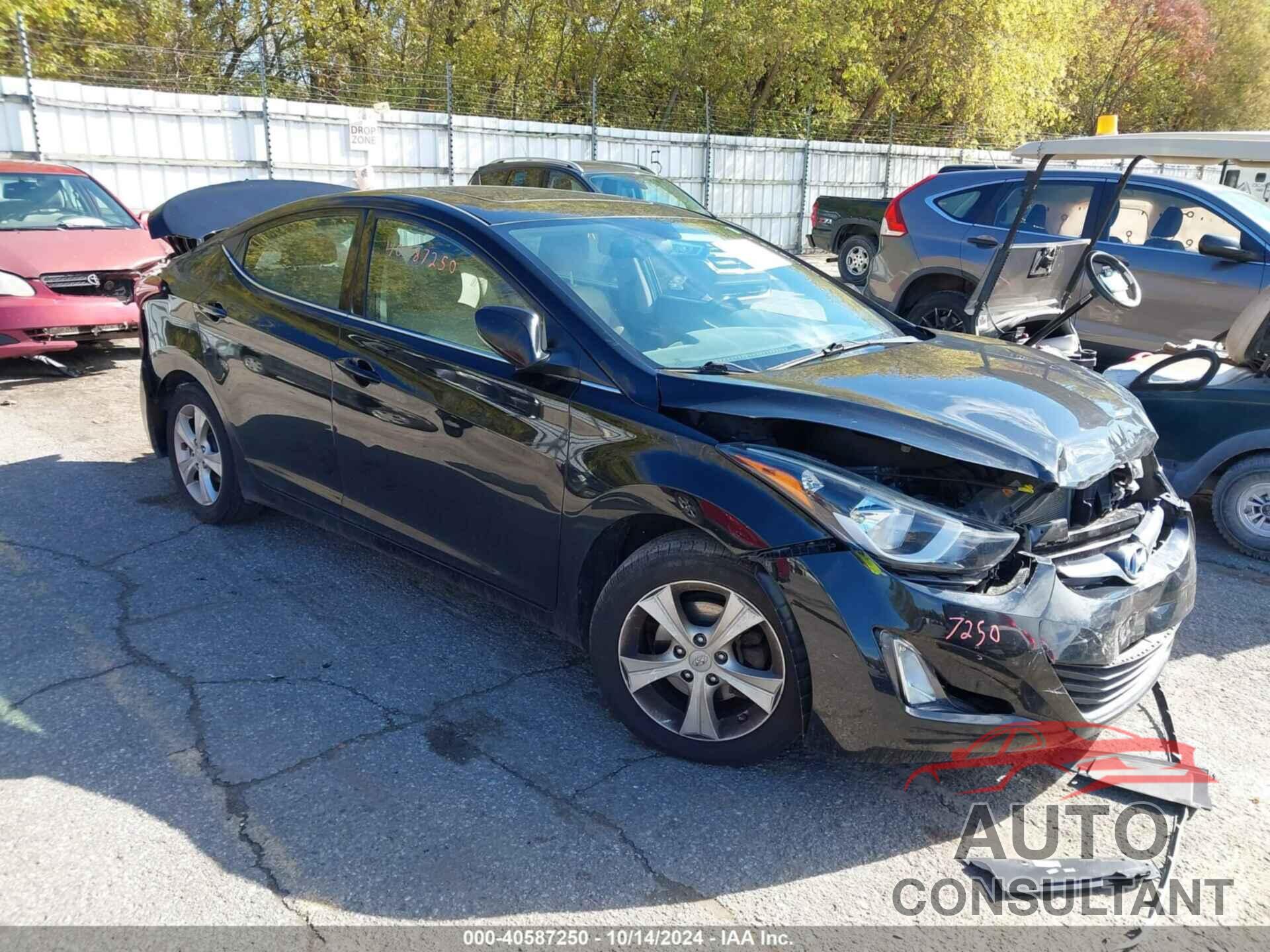 HYUNDAI ELANTRA 2016 - 5NPDH4AE8GH778894