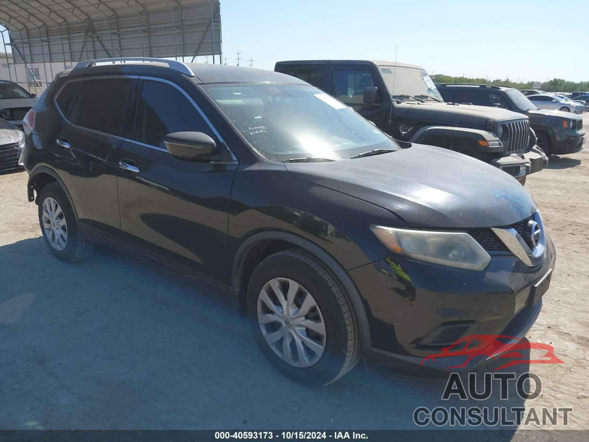 NISSAN ROGUE 2016 - KNMAT2MT6GP658760