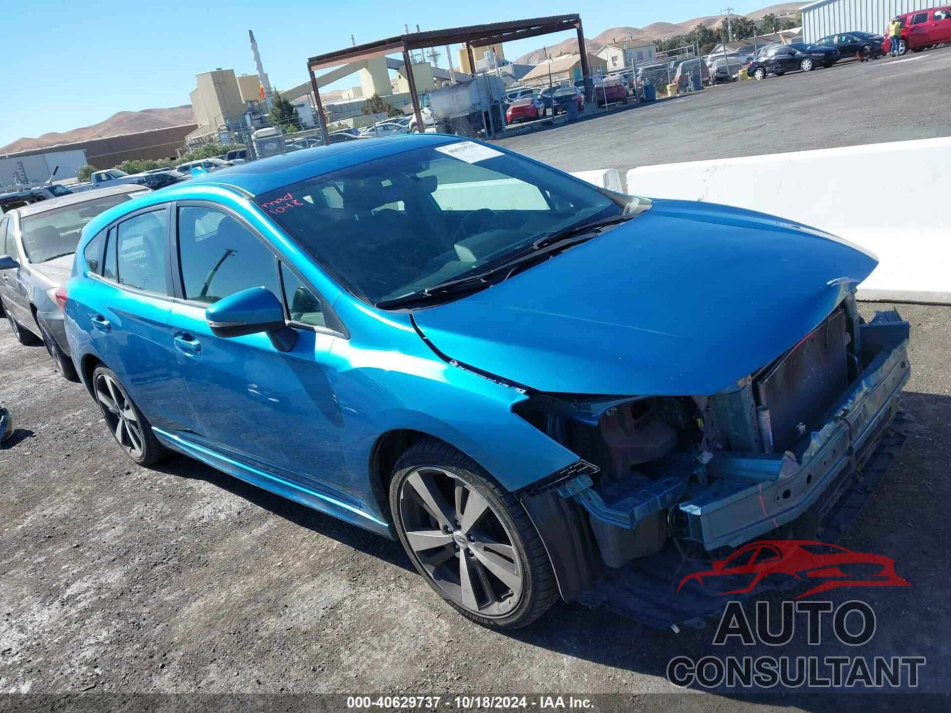 SUBARU IMPREZA 2018 - 4S3GTAM60J3737919