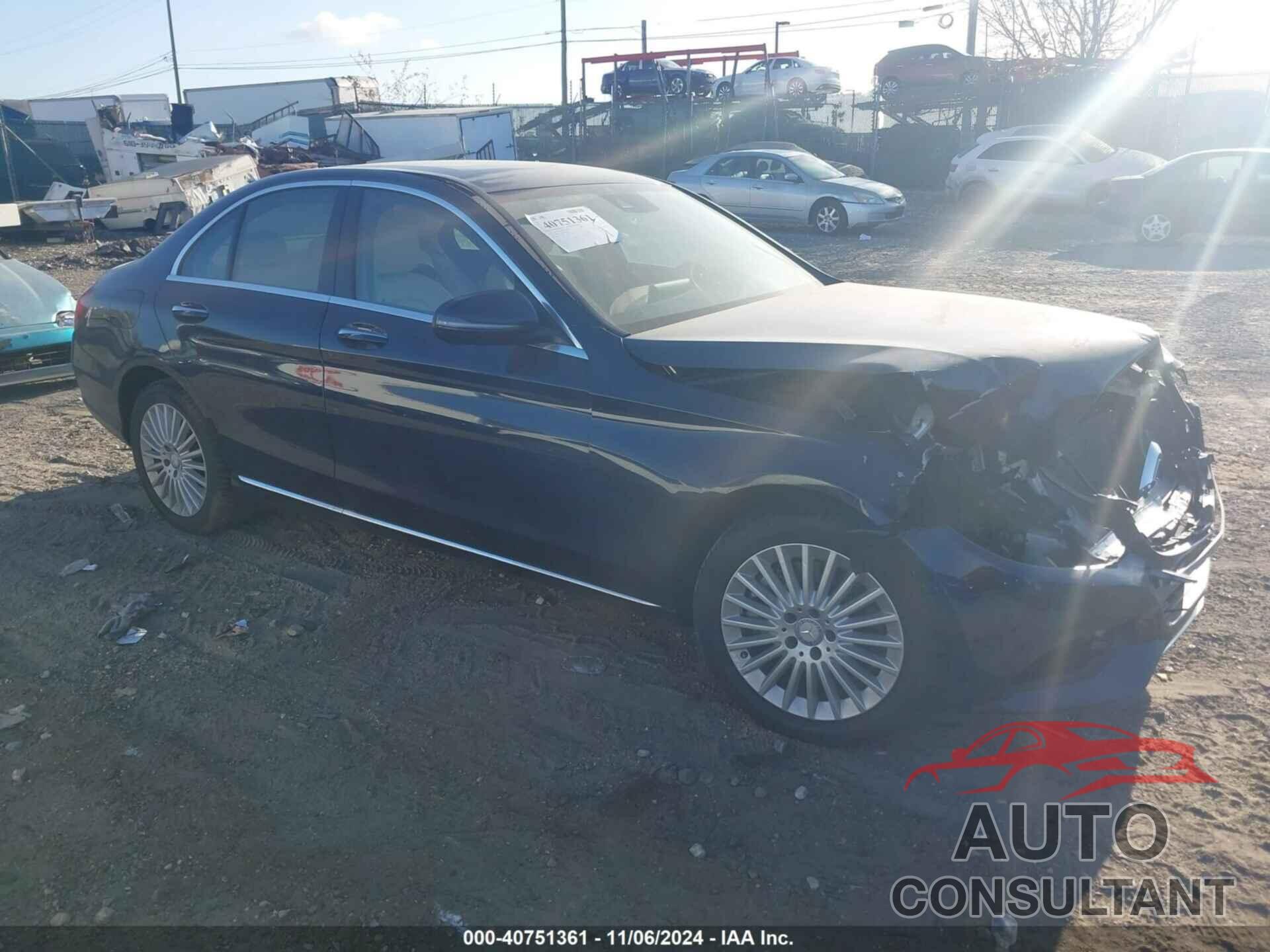 MERCEDES-BENZ C 300 2017 - 55SWF4KB1HU200508