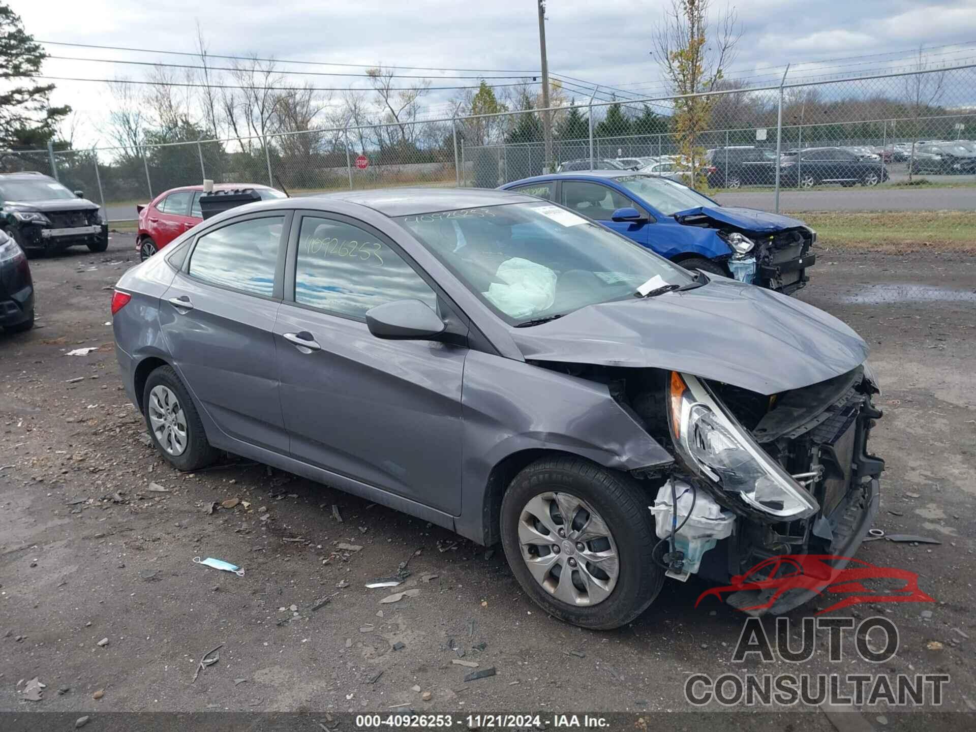 HYUNDAI ACCENT 2016 - KMHCT4AE6GU957169