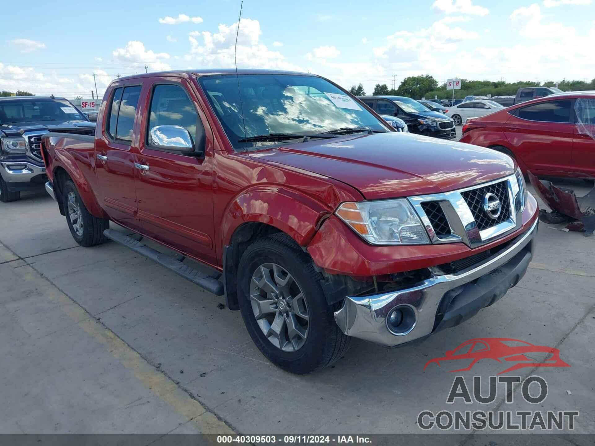 NISSAN FRONTIER 2017 - 1N6AD0FV8HN751290