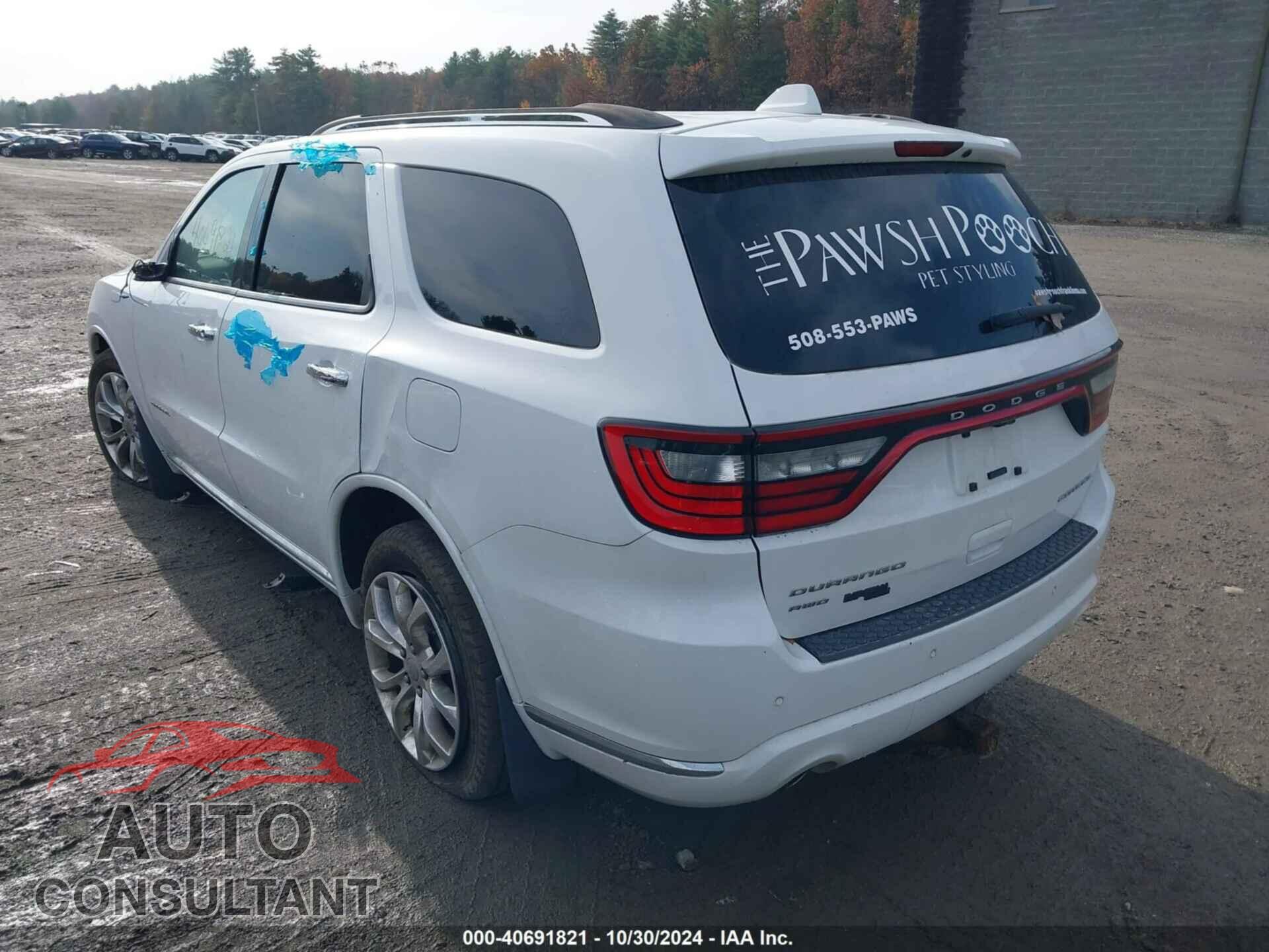 DODGE DURANGO 2017 - 1C4RDJEG2HC675057