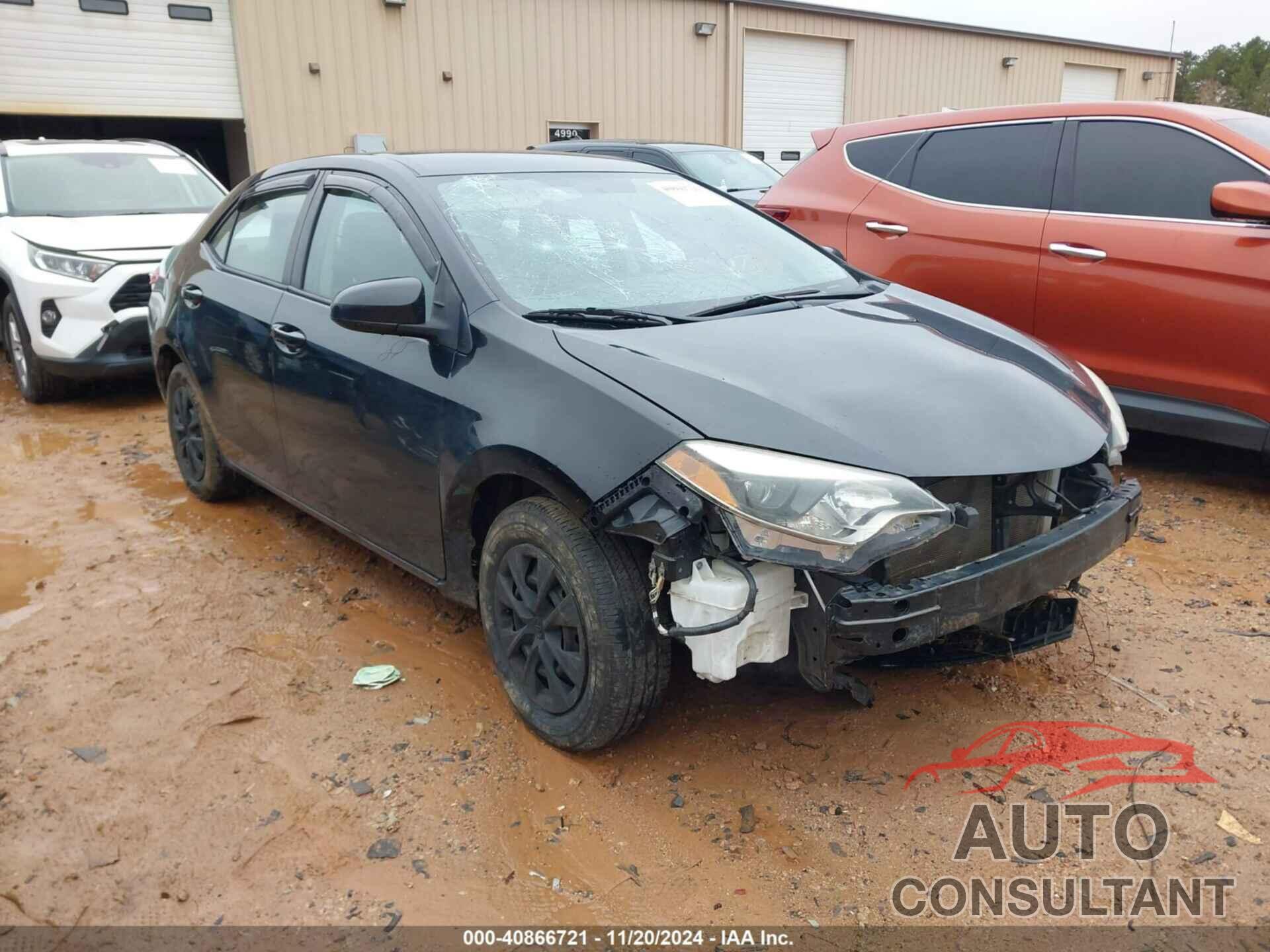 TOYOTA COROLLA 2016 - 2T1BURHE9GC492898