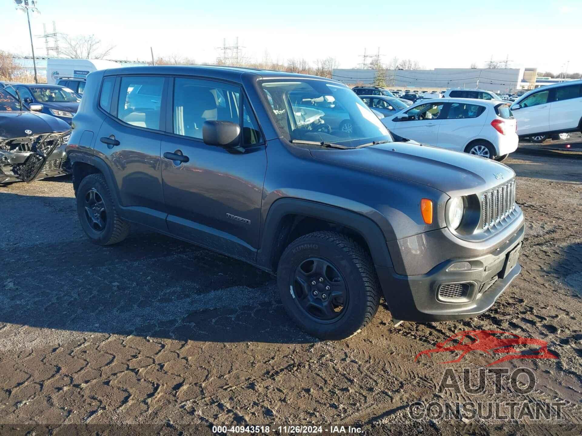 JEEP RENEGADE 2017 - ZACCJBAB4HPG00984