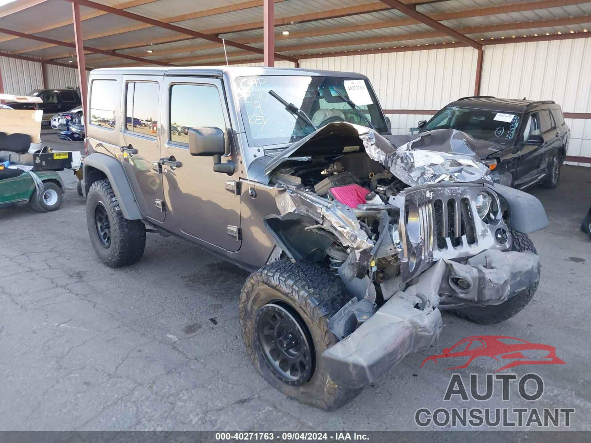 JEEP WRANGLER UNLIMITED 2017 - 1C4BJWDG7HL661342