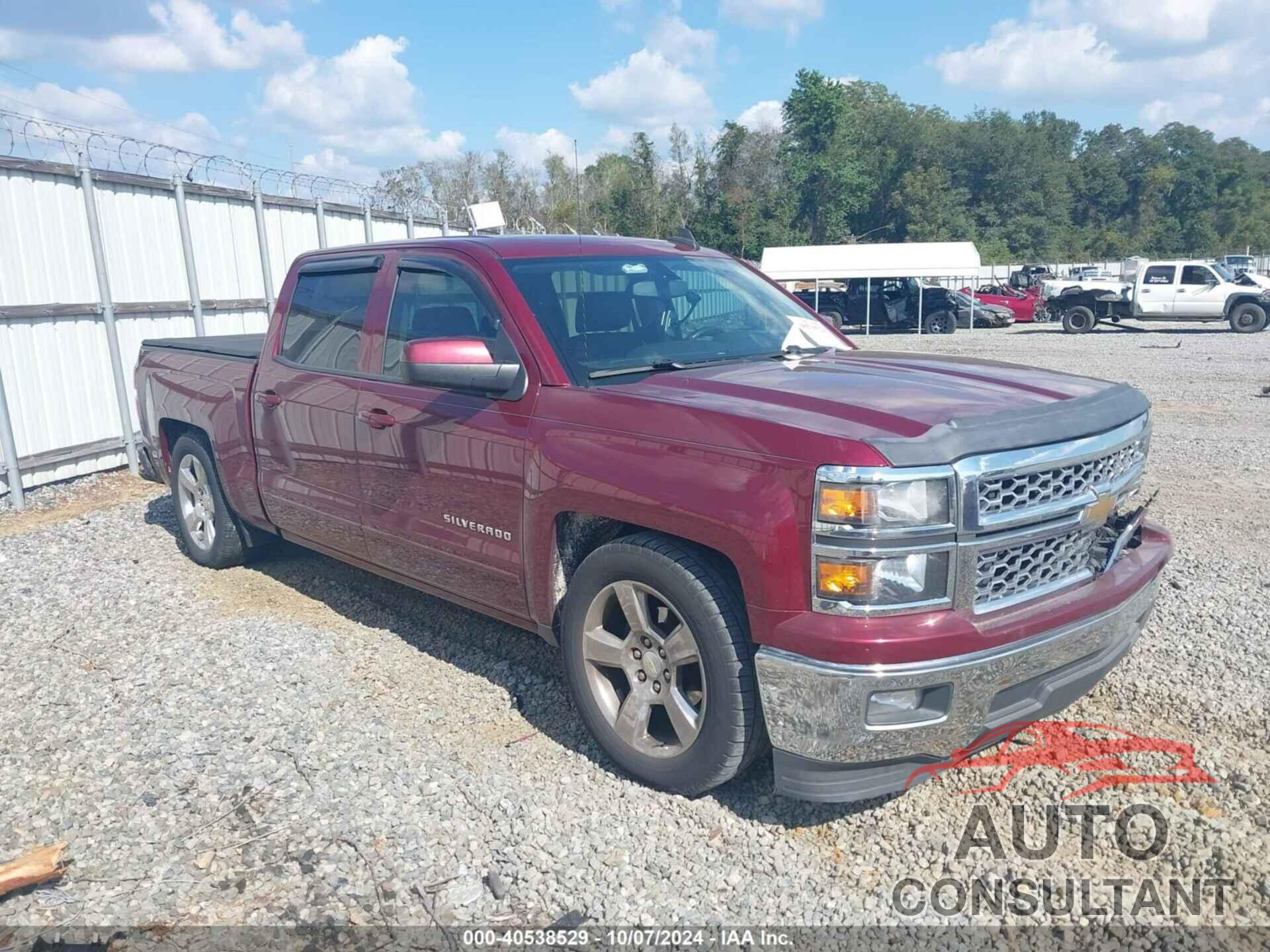 CHEVROLET SILVERADO 1500 2015 - 3GCPCREC2FG461279