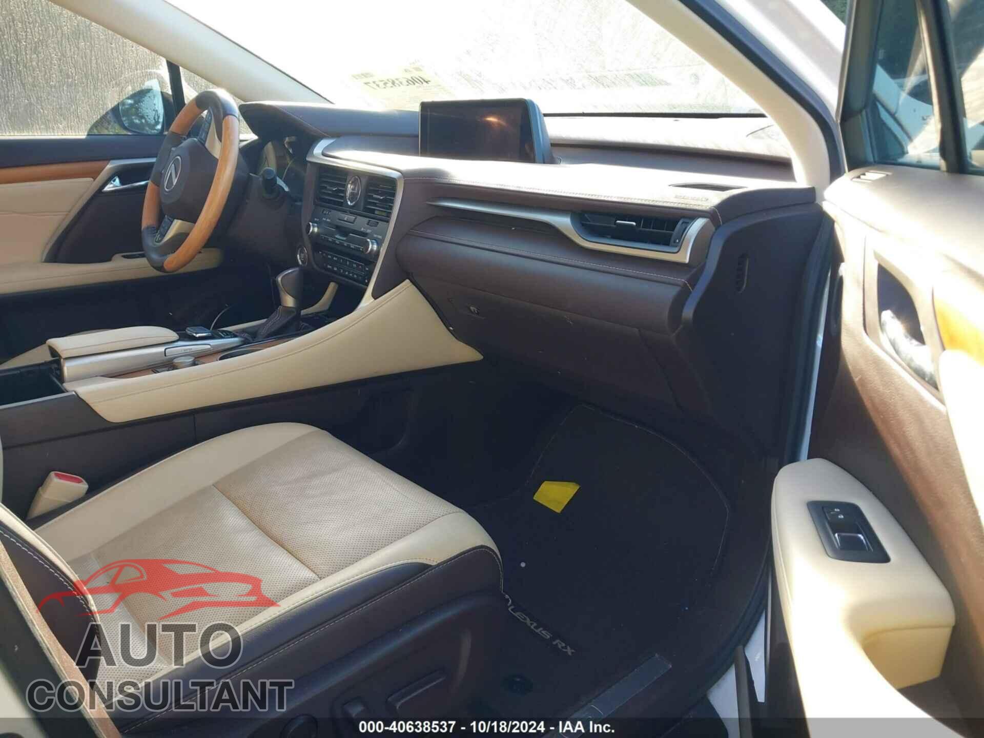 LEXUS RX 350 2017 - 2T2ZZMCA2HC083095