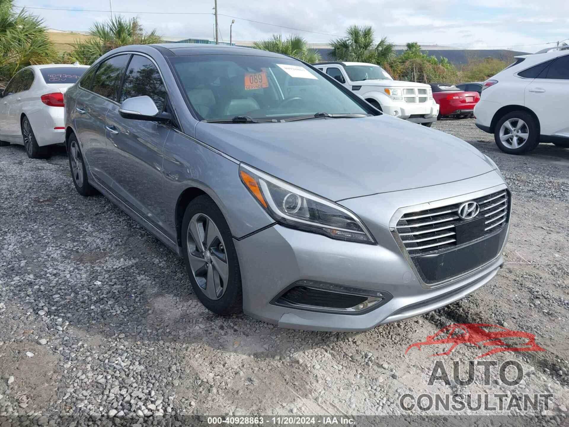 HYUNDAI SONATA HYBRID 2016 - KMHE34L14GA019076