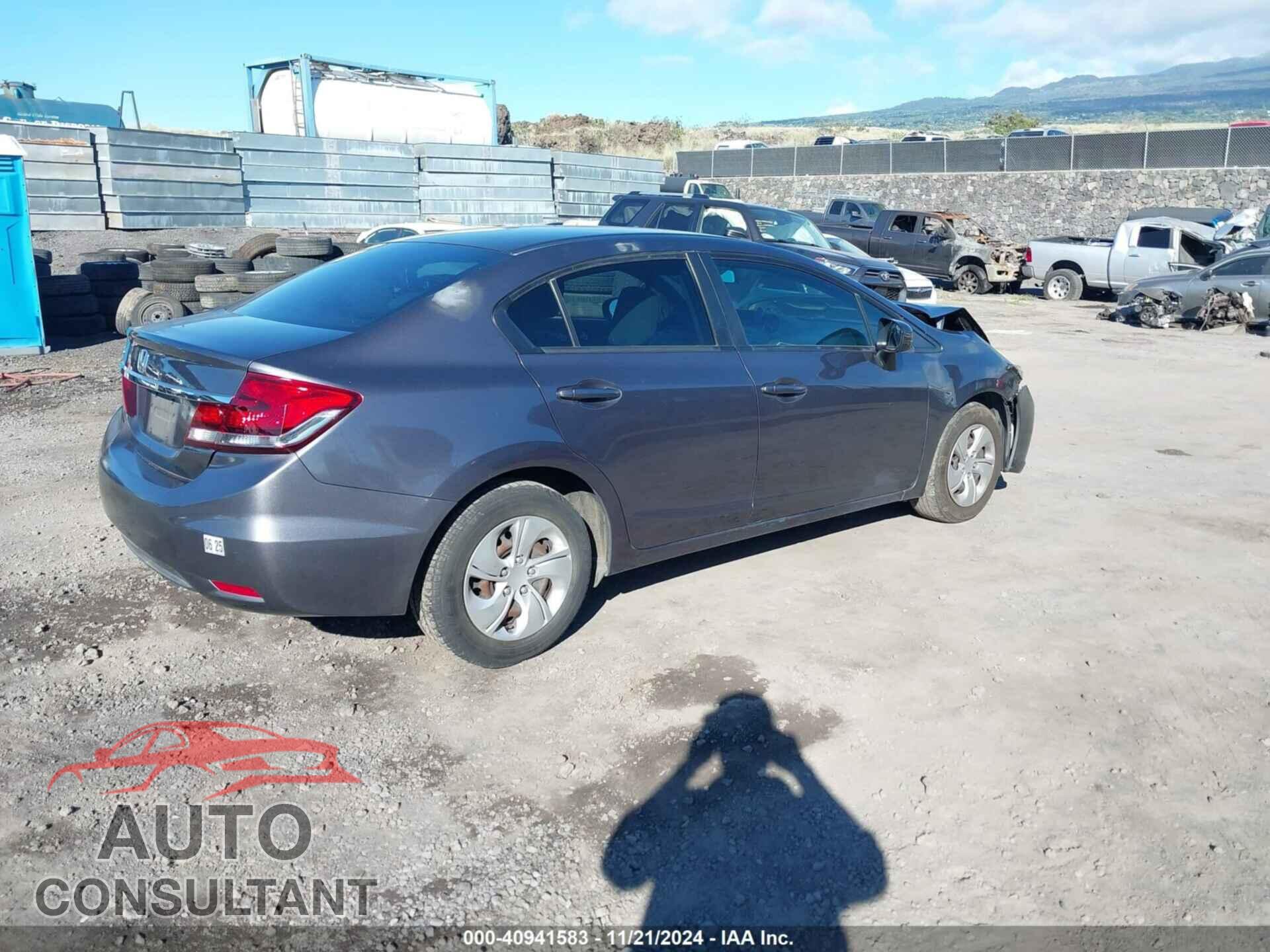 HONDA CIVIC 2014 - 19XFB2F57EE254760