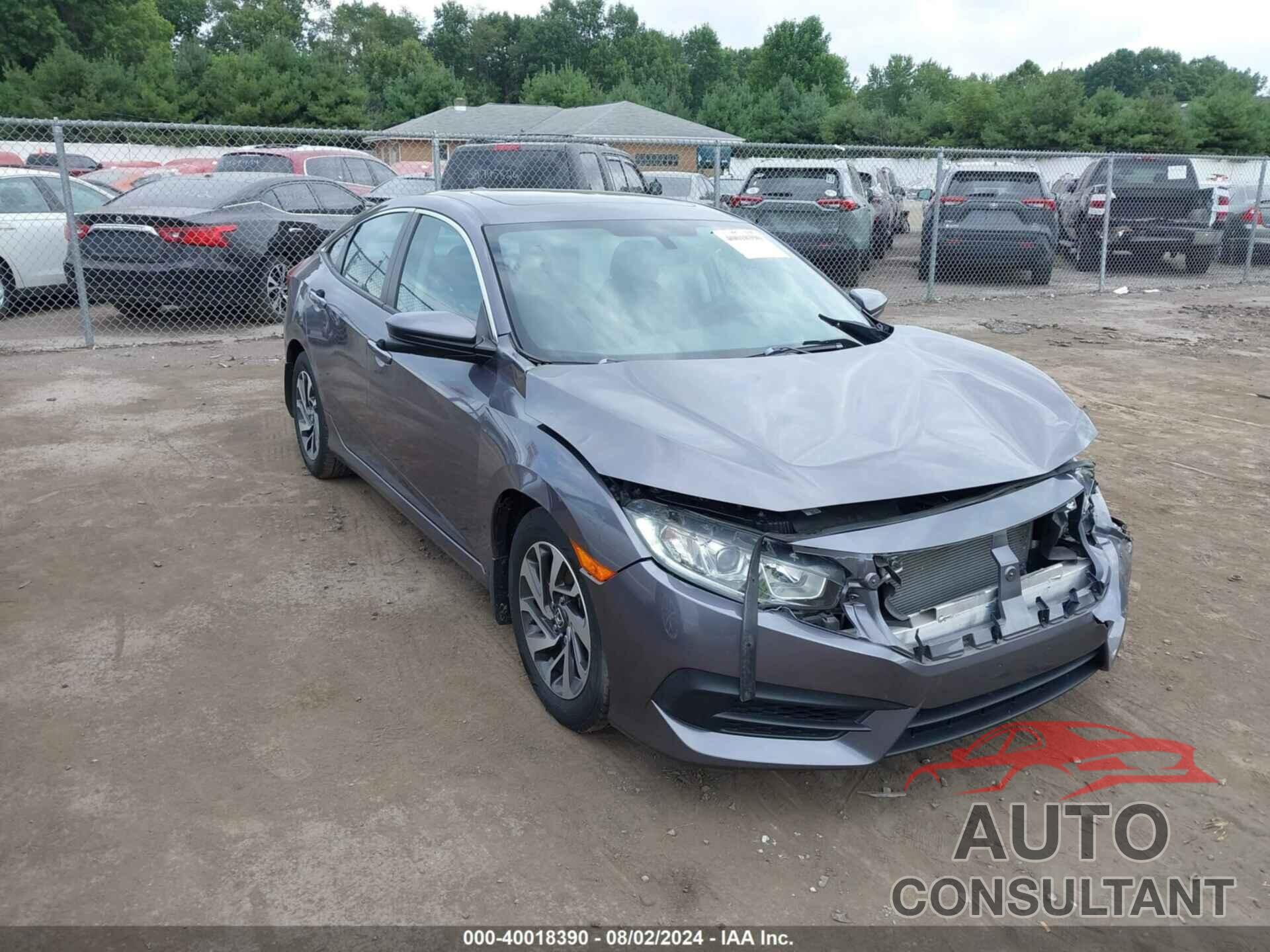 HONDA CIVIC 2017 - 19XFC2F74HE039212