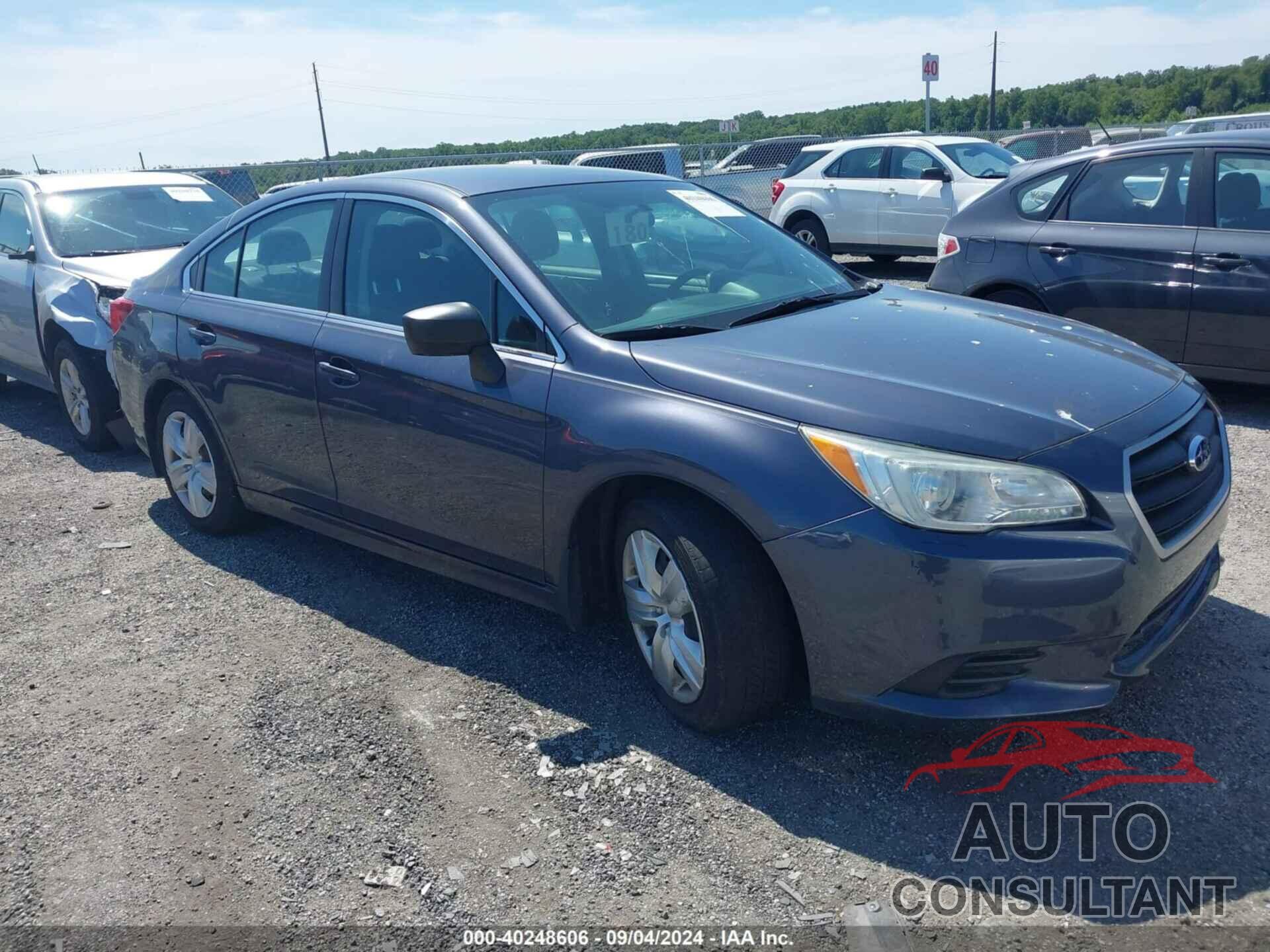 SUBARU LEGACY 2016 - 4S3BNAA62G3055030