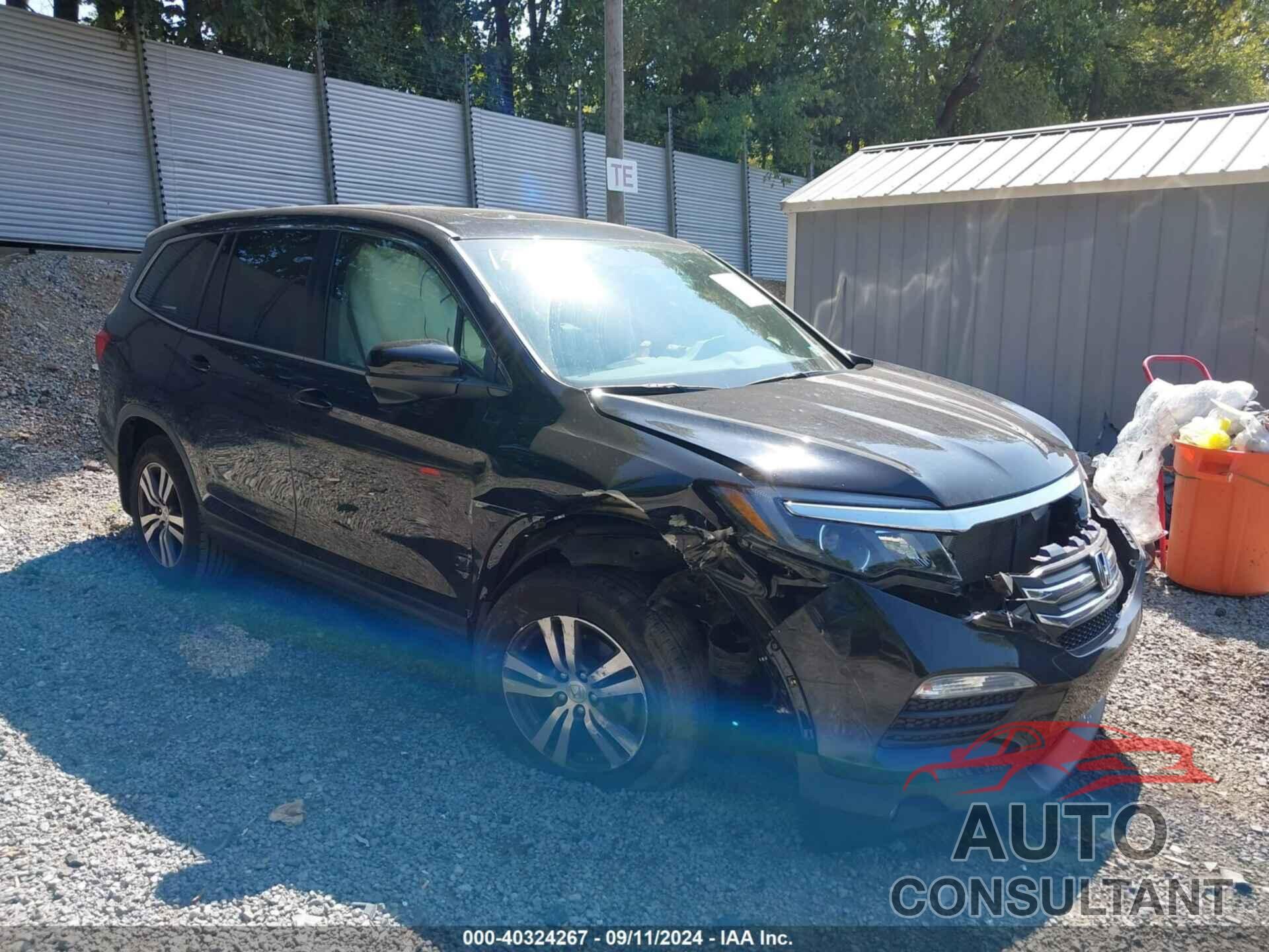 HONDA PILOT 2016 - 5FNYF6H52GB021433