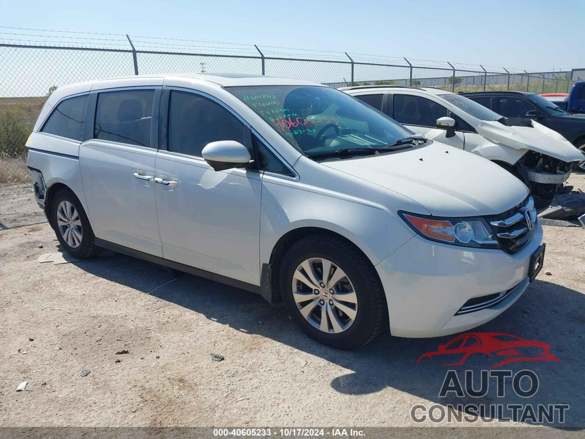 HONDA ODYSSEY 2016 - 5FNRL5H66GB069579