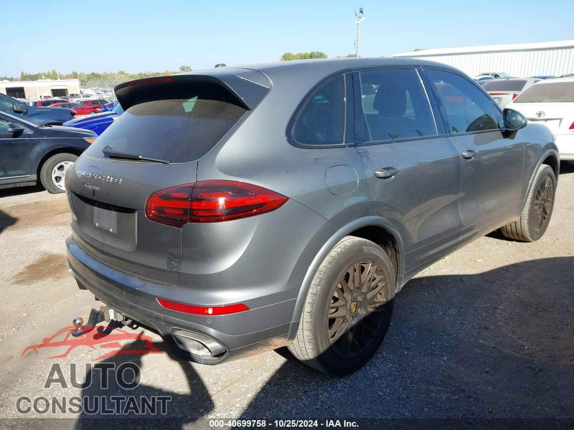 PORSCHE CAYENNE 2015 - WP1AF2A27FLA37941