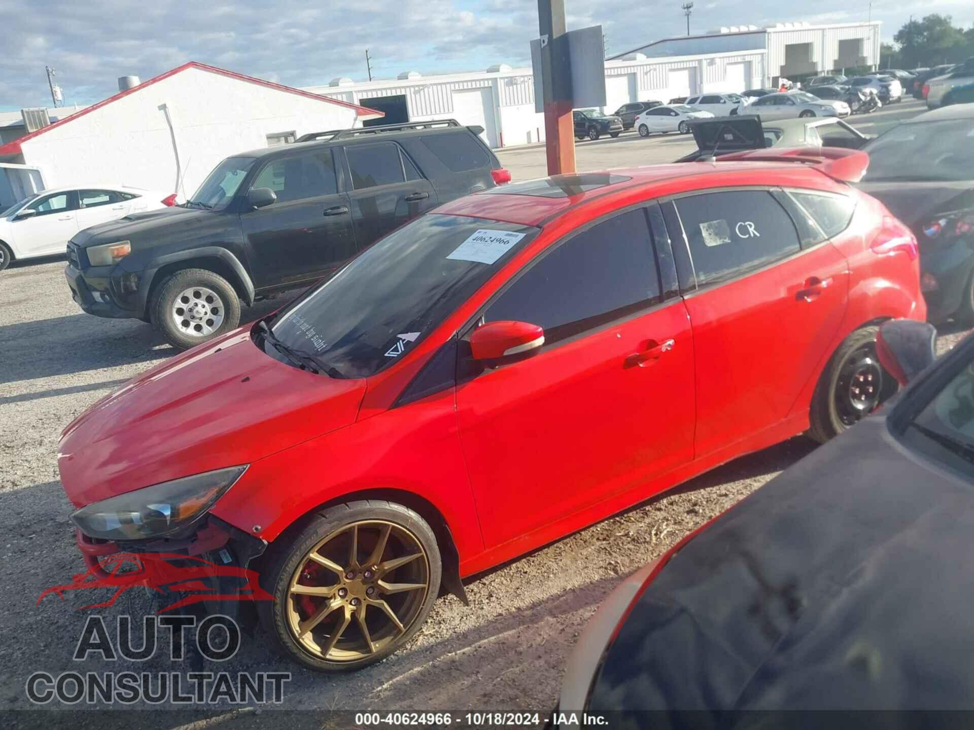 FORD FOCUS ST 2017 - 1FADP3L98HL290030