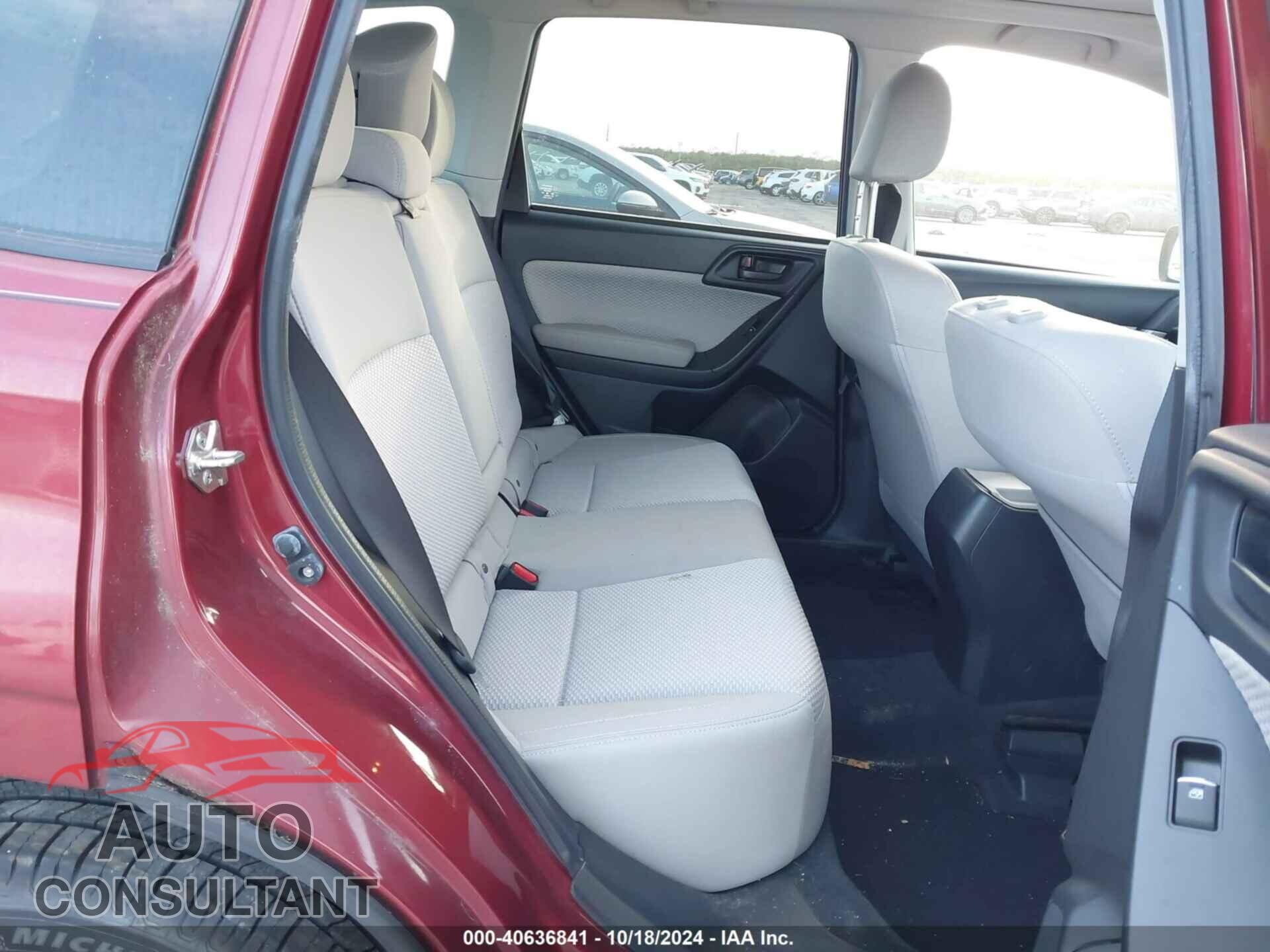 SUBARU FORESTER 2017 - JF2SJAGC9HH451552