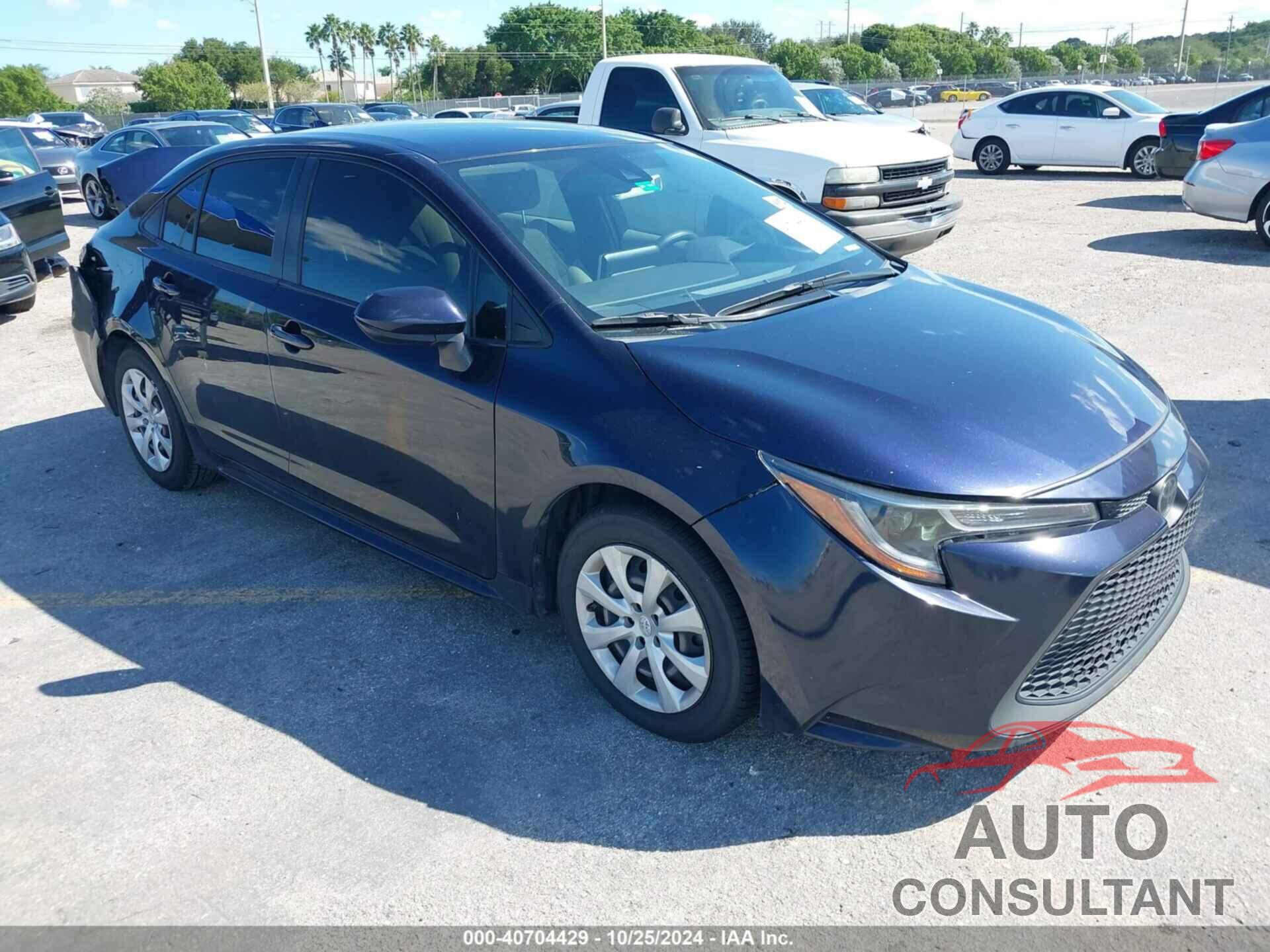 TOYOTA COROLLA 2020 - JTDEPRAE0LJ107628