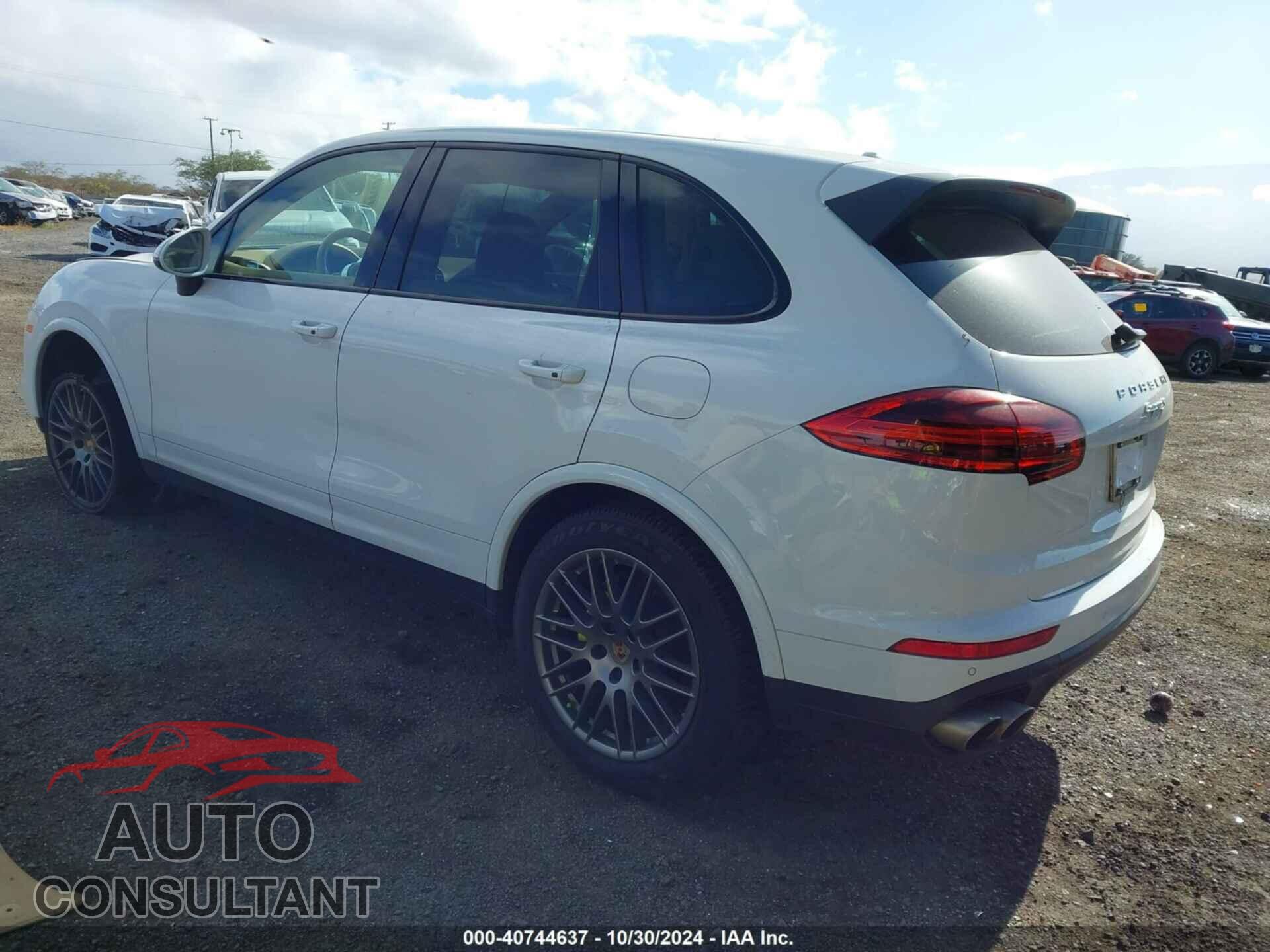 PORSCHE CAYENNE E-HYBRID 2017 - WP1AE2A2XHLA71684