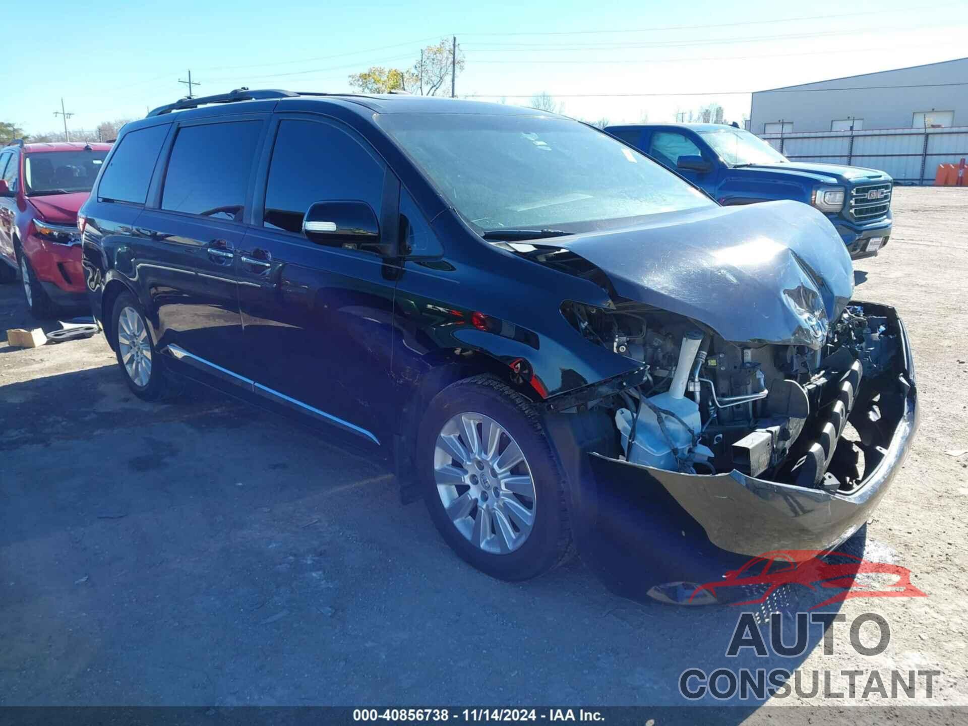 TOYOTA SIENNA 2015 - 5TDYK3DC1FS542572