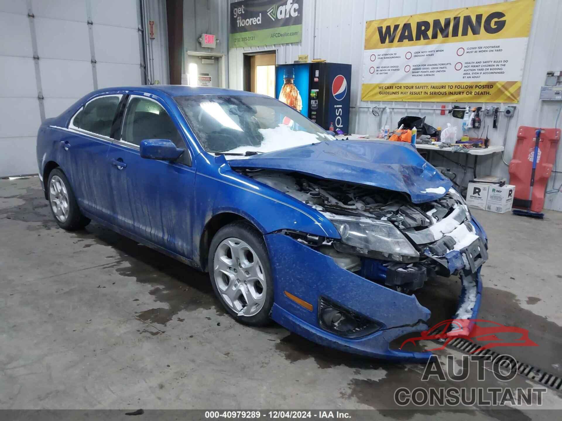 FORD FUSION 2011 - 3FAHP0HA2BR115039