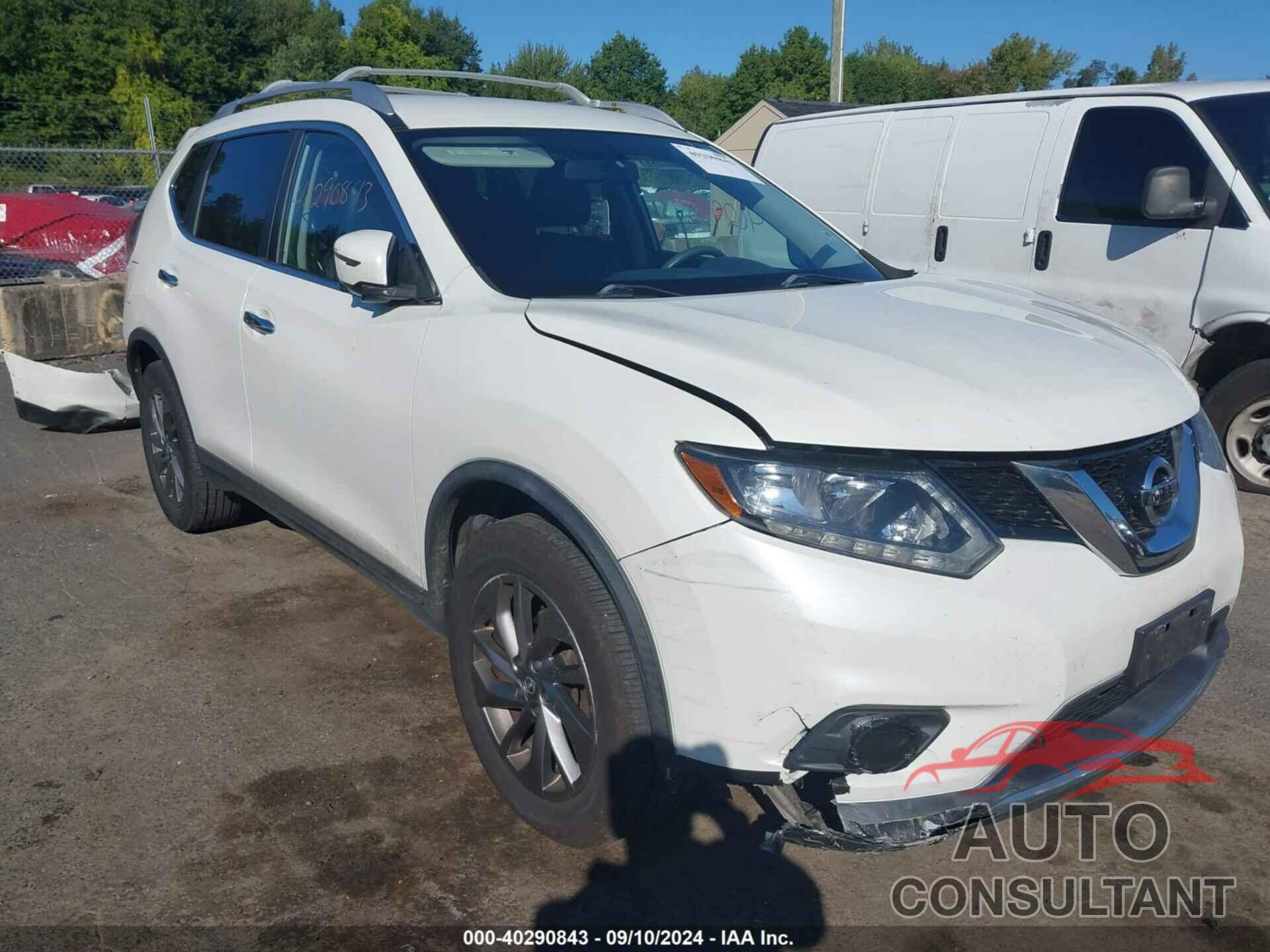 NISSAN ROGUE 2016 - KNMAT2MV8GP732648